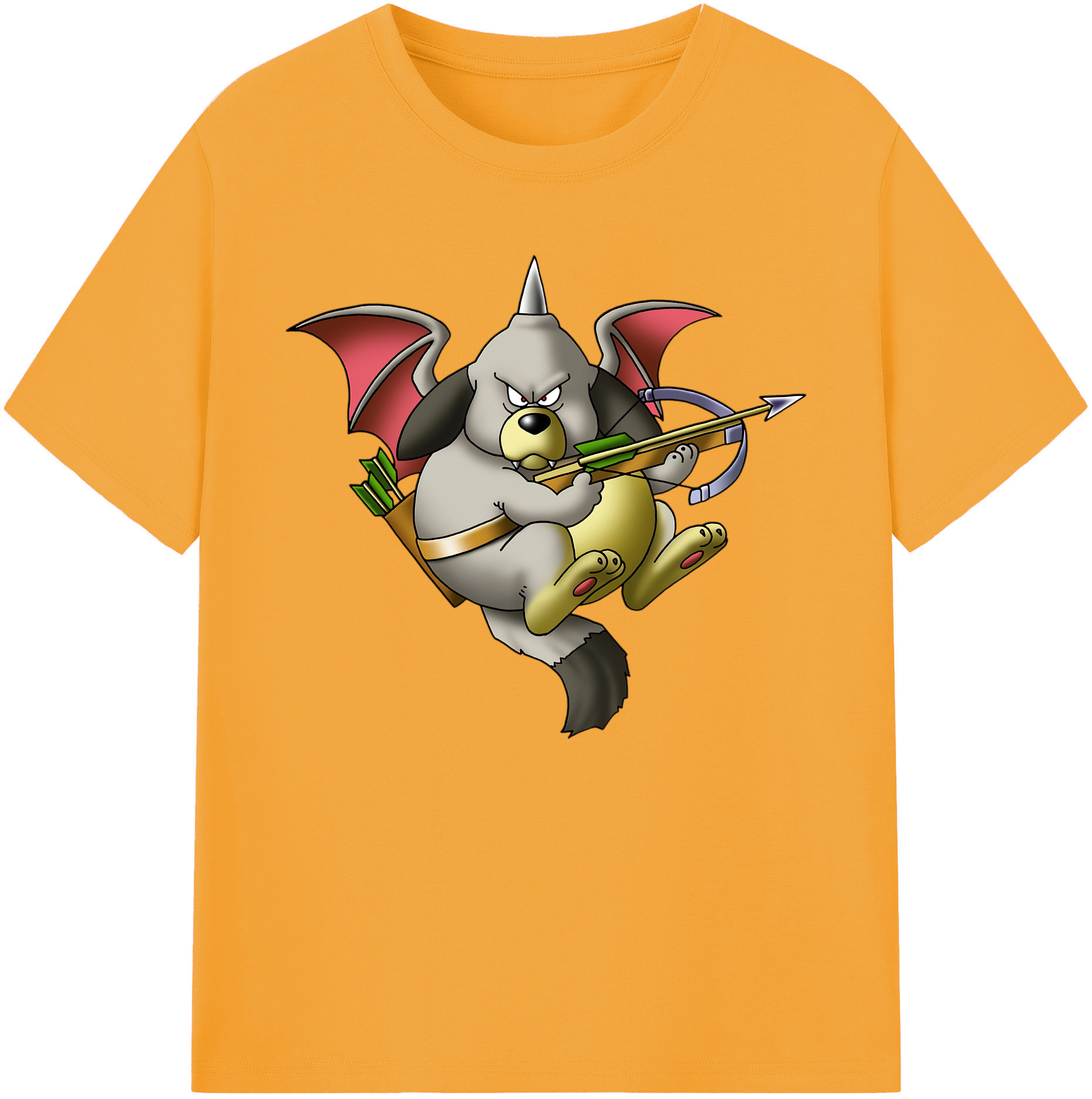 （画像用） ドラゴンクエスト Doragon Kuesuto Dragon Quest 綿100％ メンズ半袖Tシャツ｜肌触りやわらか＆通気性