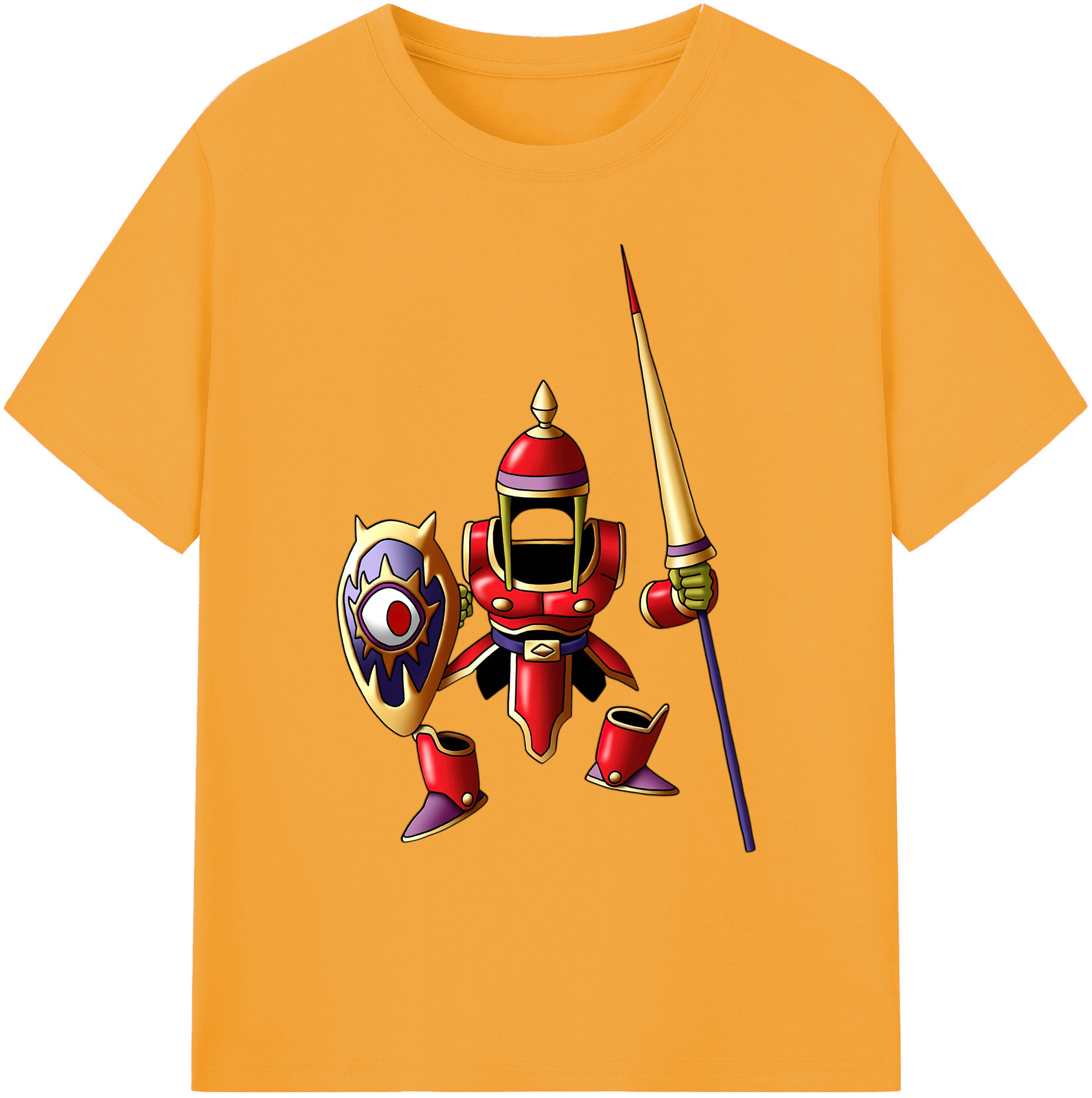 （画像用） ドラゴンクエスト Doragon Kuesuto Dragon Quest 綿100％ メンズ半袖Tシャツ｜肌触りやわらか＆通気性