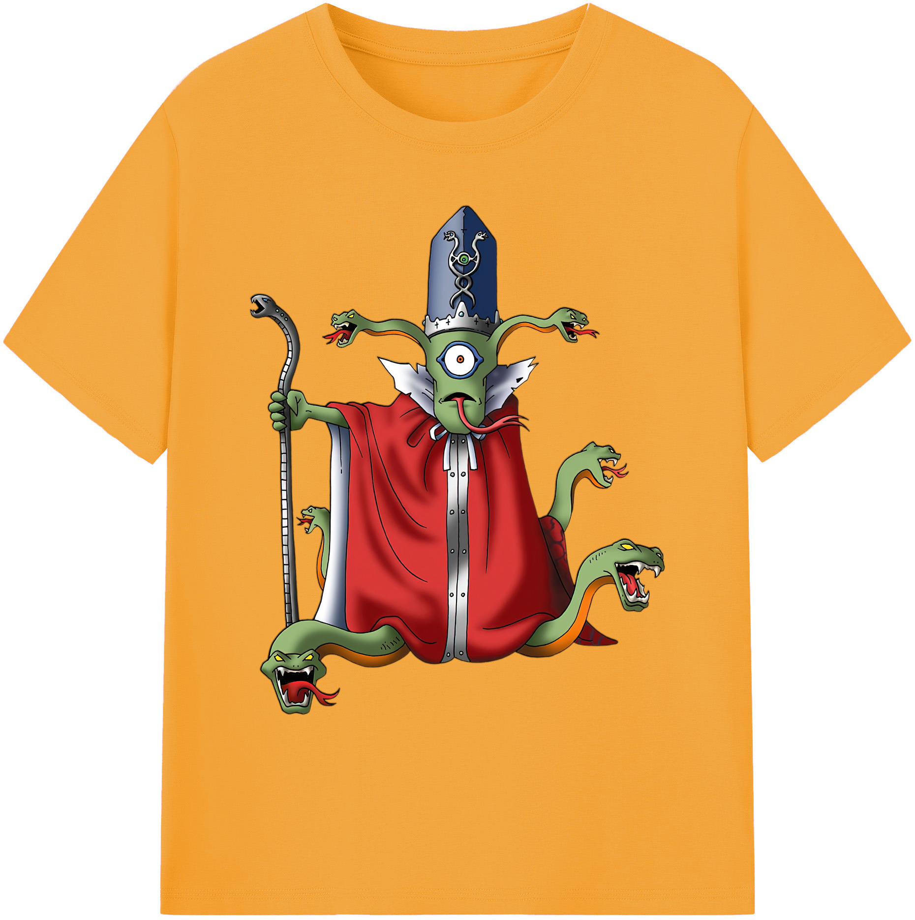 （画像用） ドラゴンクエスト Doragon Kuesuto Dragon Quest 綿100％ メンズ半袖Tシャツ｜肌触りやわらか＆通気性