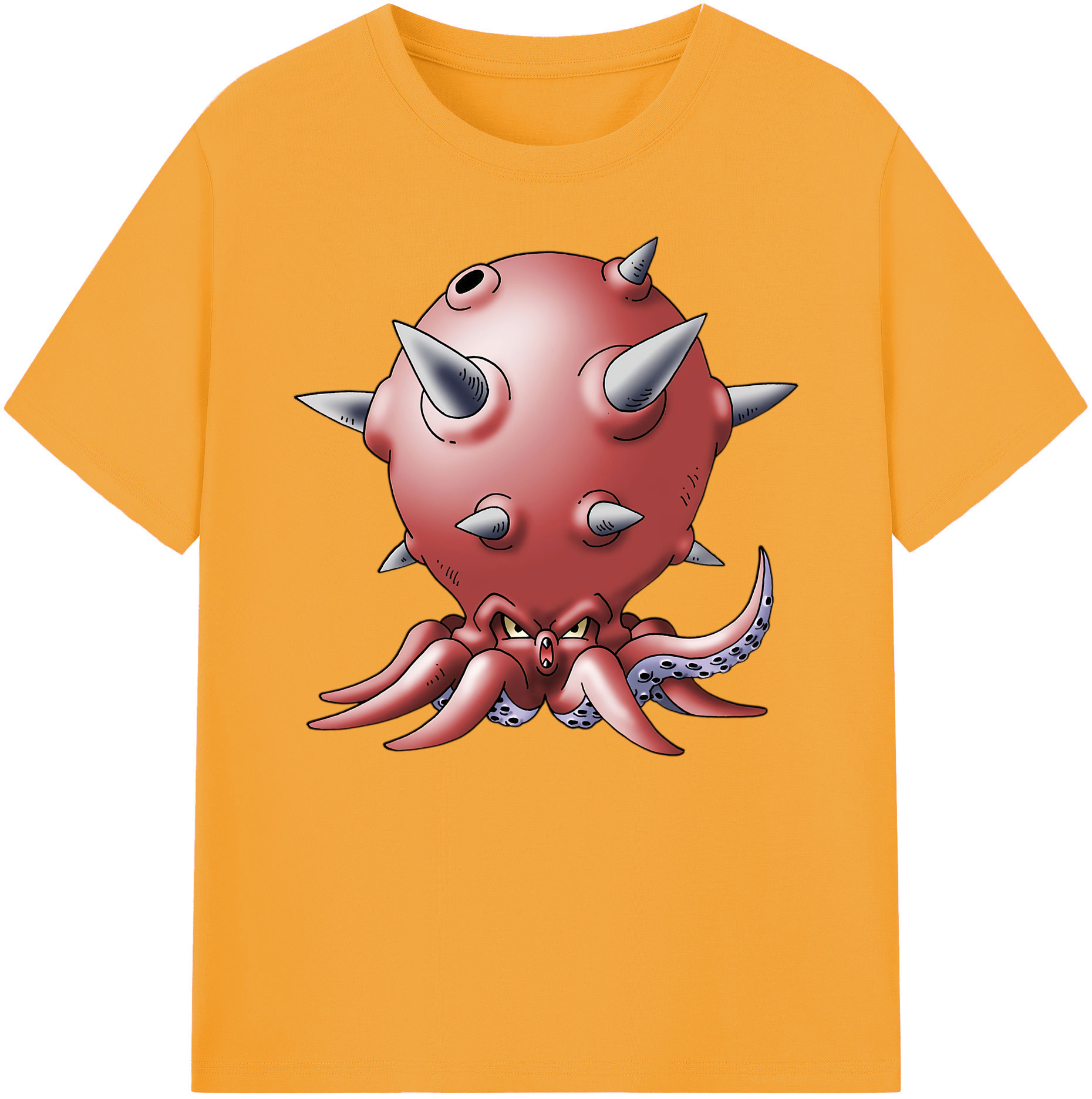 （画像用） ドラゴンクエスト Doragon Kuesuto Dragon Quest 綿100％ メンズ半袖Tシャツ｜肌触りやわらか＆通気性