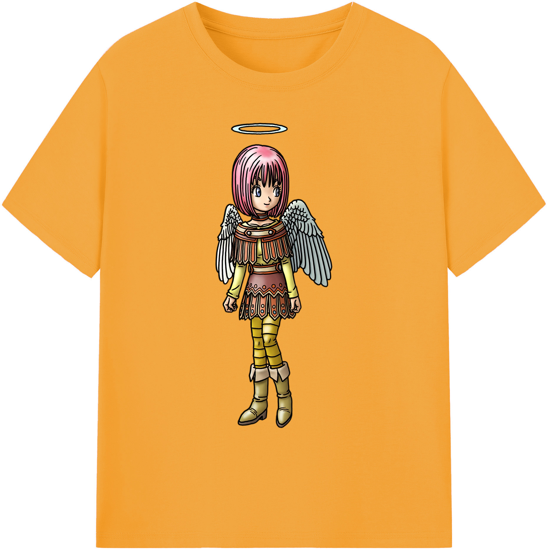 （画像用） ドラゴンクエスト Doragon Kuesuto Dragon Quest 綿100％ メンズ半袖Tシャツ｜肌触りやわらか＆通気性
