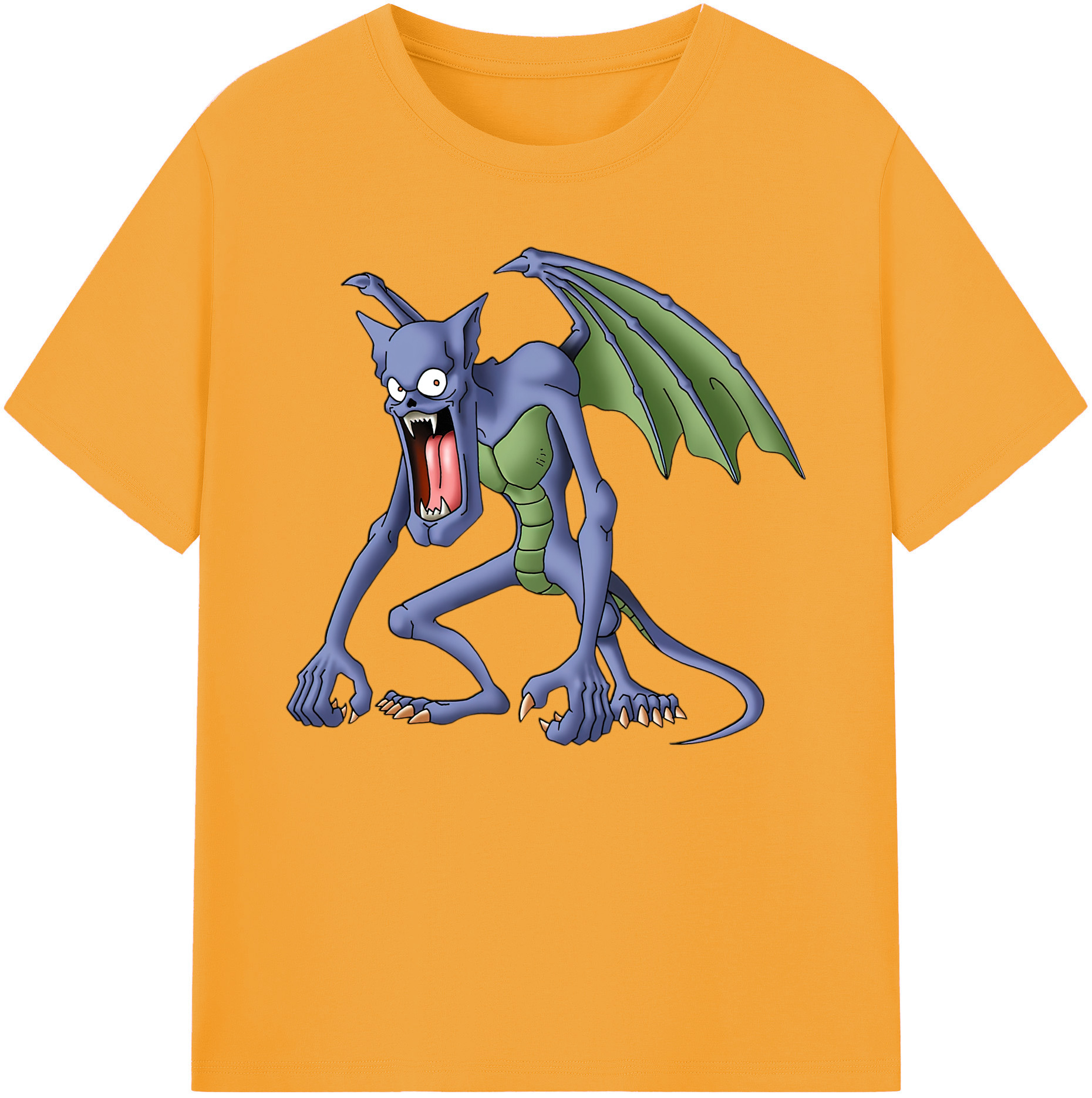 （画像用） ドラゴンクエスト Doragon Kuesuto Dragon Quest 綿100％ メンズ半袖Tシャツ｜肌触りやわらか＆通気性