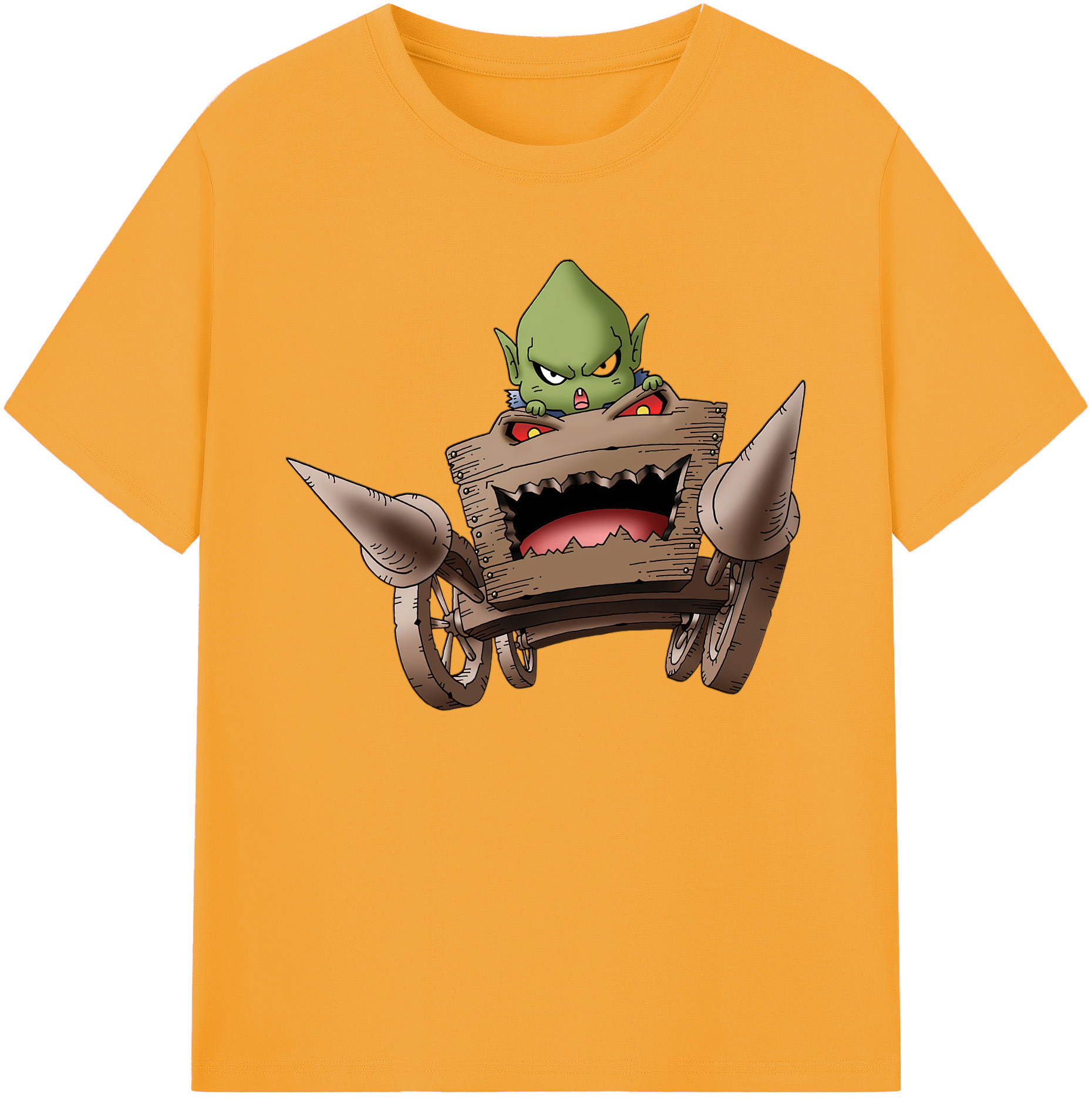 （画像用） ドラゴンクエスト Doragon Kuesuto Dragon Quest 綿100％ メンズ半袖Tシャツ｜肌触りやわらか＆通気性