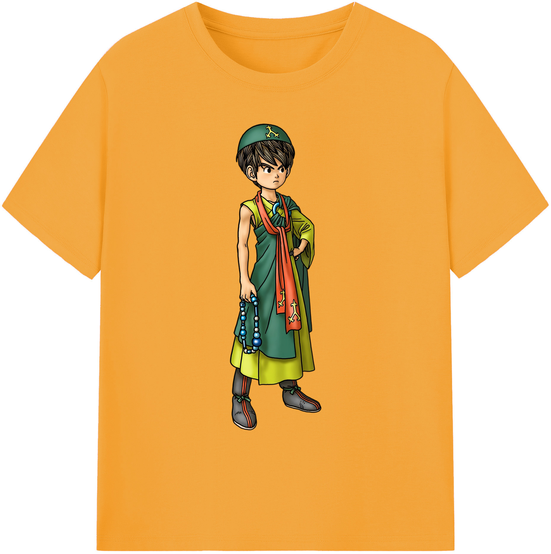 （画像用） ドラゴンクエスト Doragon Kuesuto Dragon Quest 綿100％ メンズ半袖Tシャツ｜肌触りやわらか＆通気性