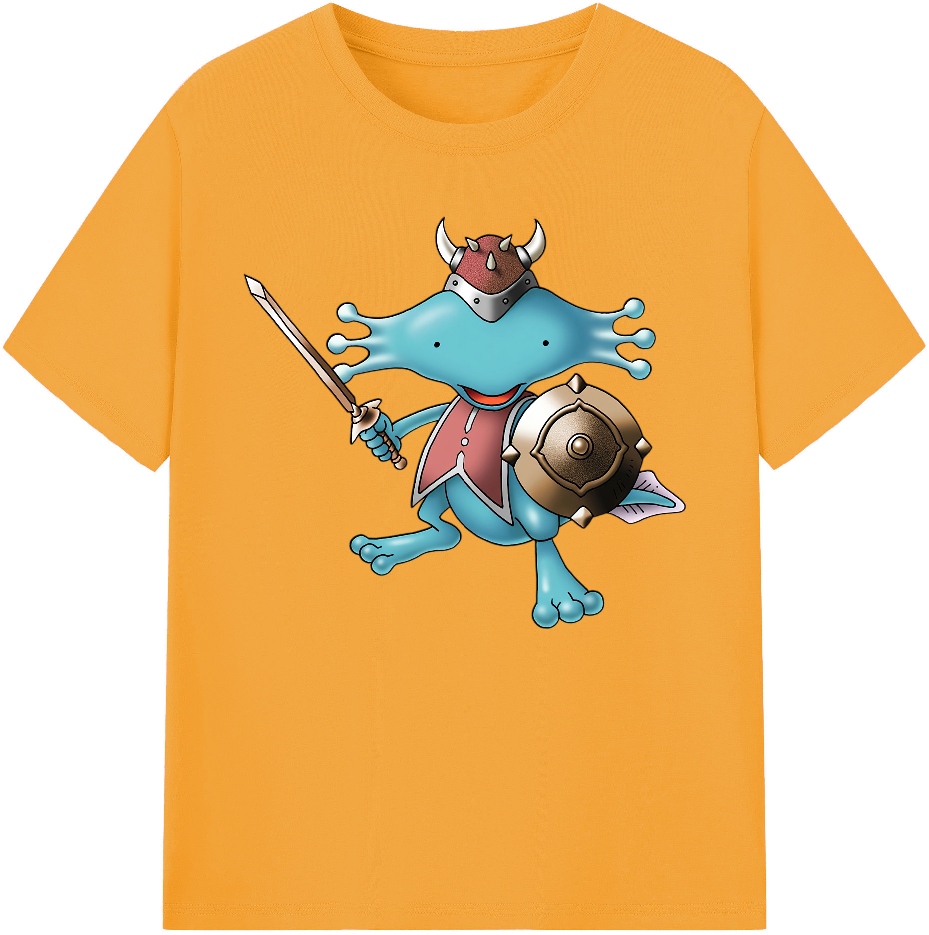（画像用） ドラゴンクエスト Doragon Kuesuto Dragon Quest 綿100％ メンズ半袖Tシャツ｜肌触りやわらか＆通気性