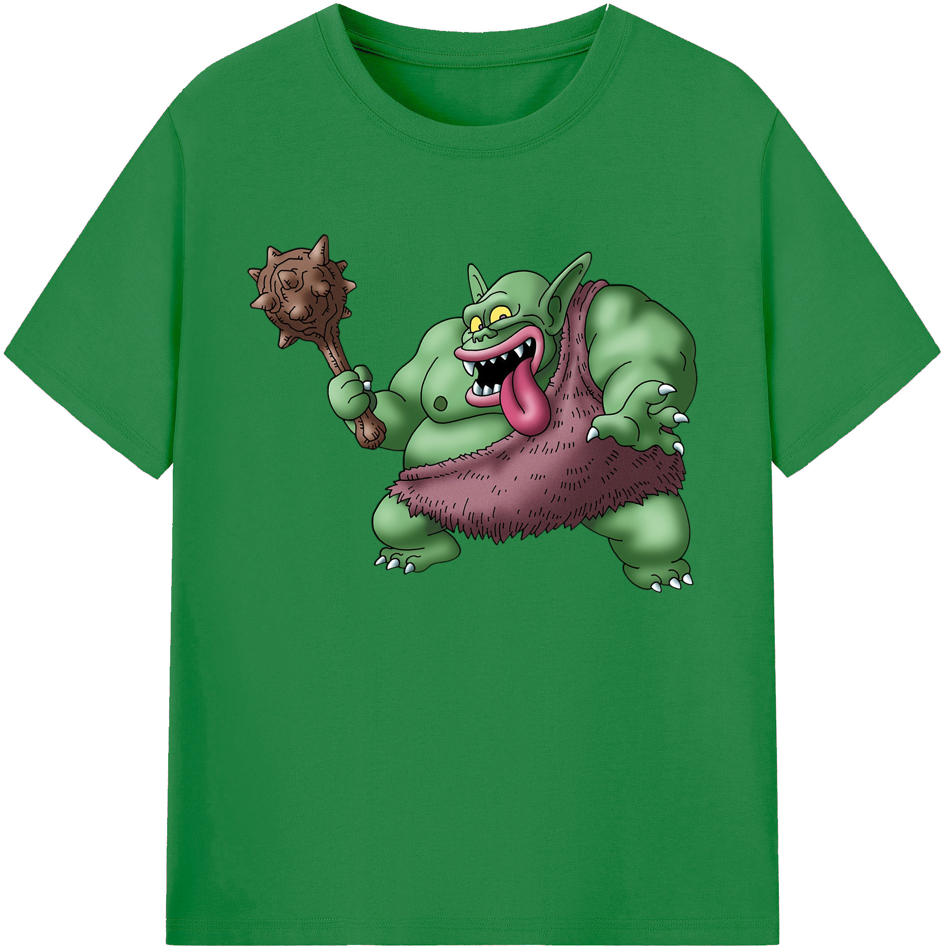 （画像用） ドラゴンクエスト Doragon Kuesuto Dragon Quest 綿100％ メンズ半袖Tシャツ｜肌触りやわらか＆通気性