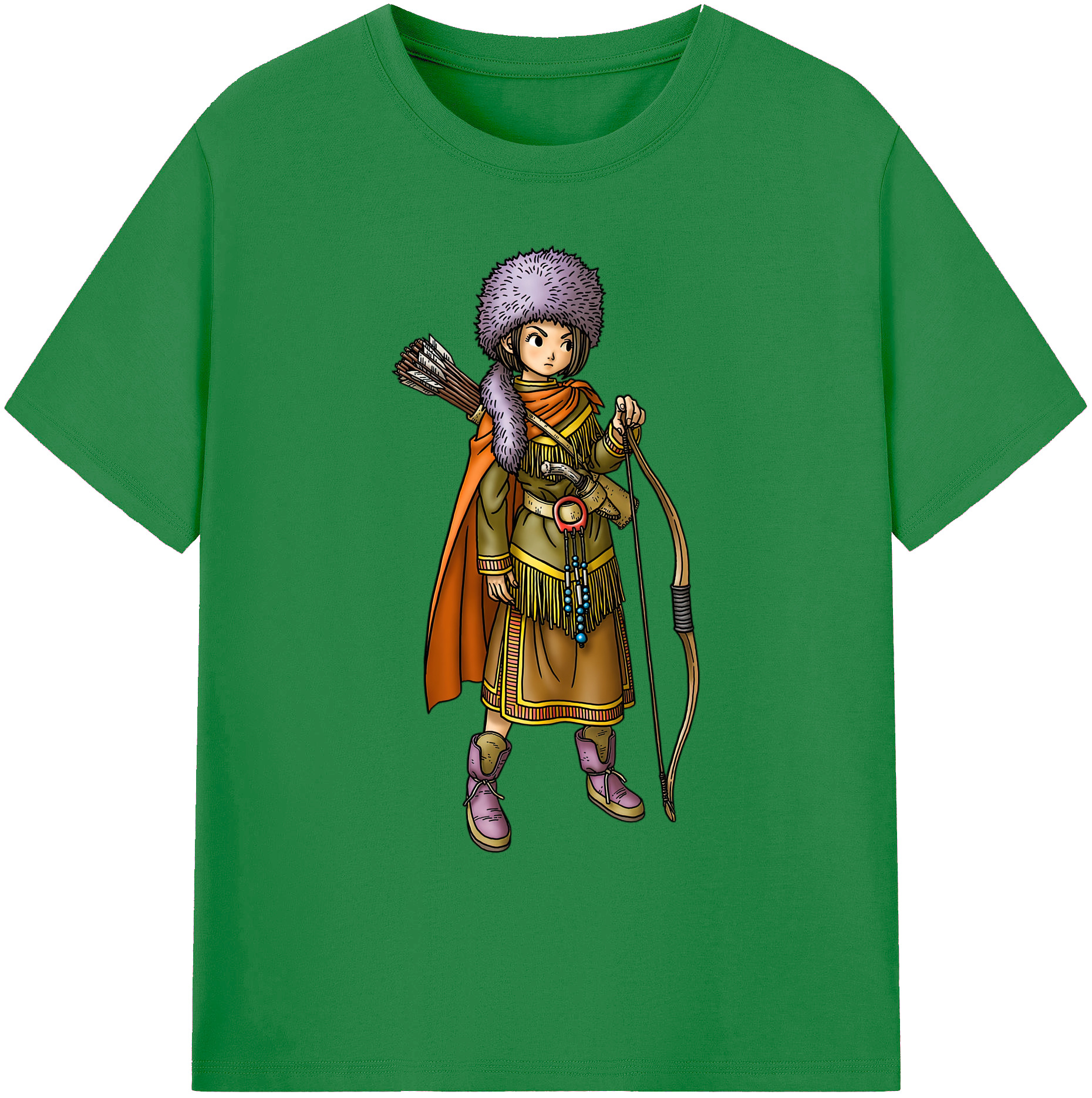 （画像用） ドラゴンクエスト Doragon Kuesuto Dragon Quest 綿100％ メンズ半袖Tシャツ｜肌触りやわらか＆通気性