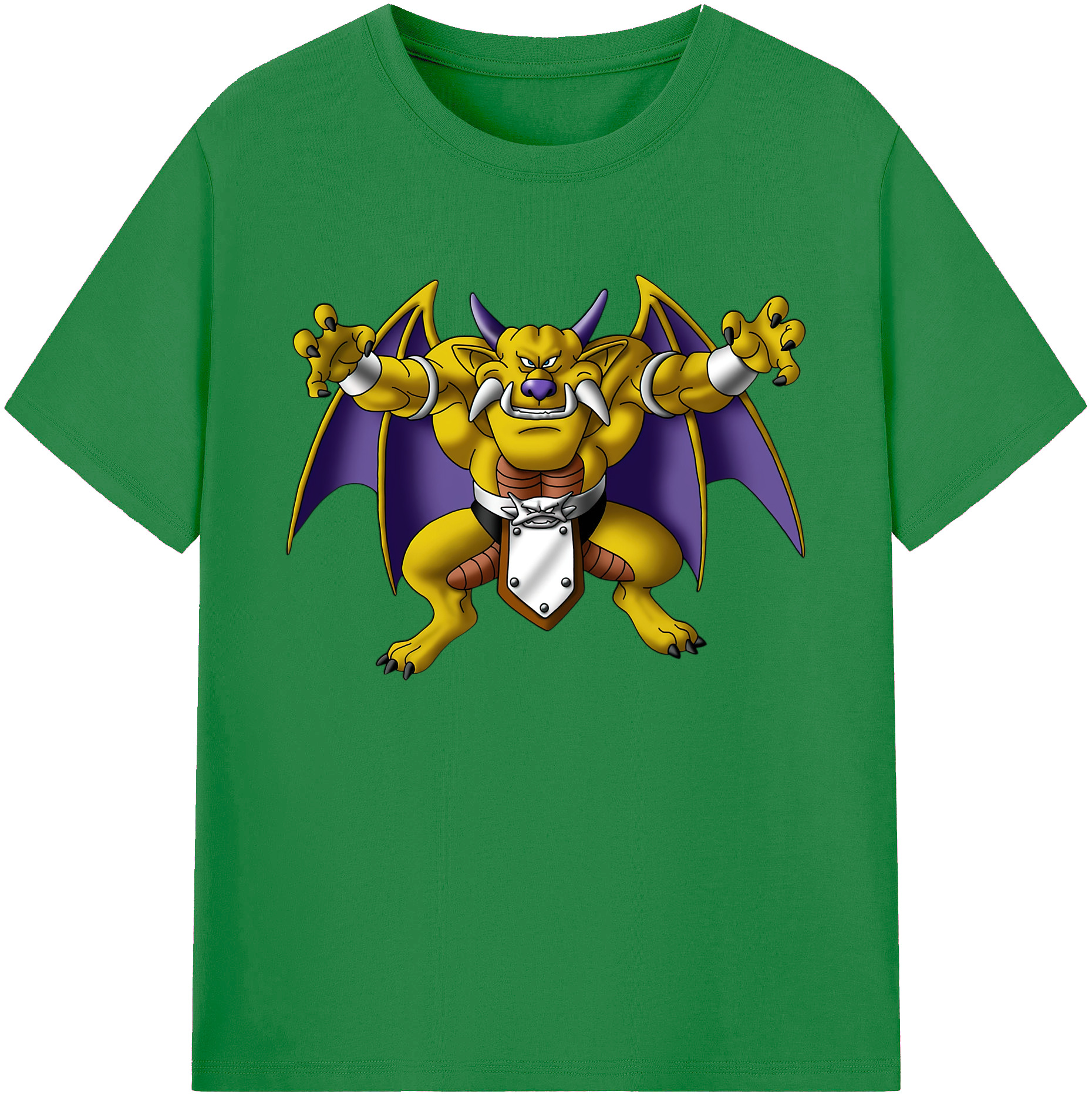 （画像用） ドラゴンクエスト Doragon Kuesuto Dragon Quest 綿100％ メンズ半袖Tシャツ｜肌触りやわらか＆通気性