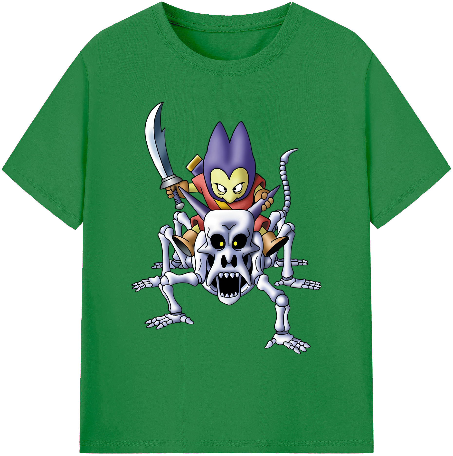 （画像用） ドラゴンクエスト Doragon Kuesuto Dragon Quest 綿100％ メンズ半袖Tシャツ｜肌触りやわらか＆通気性