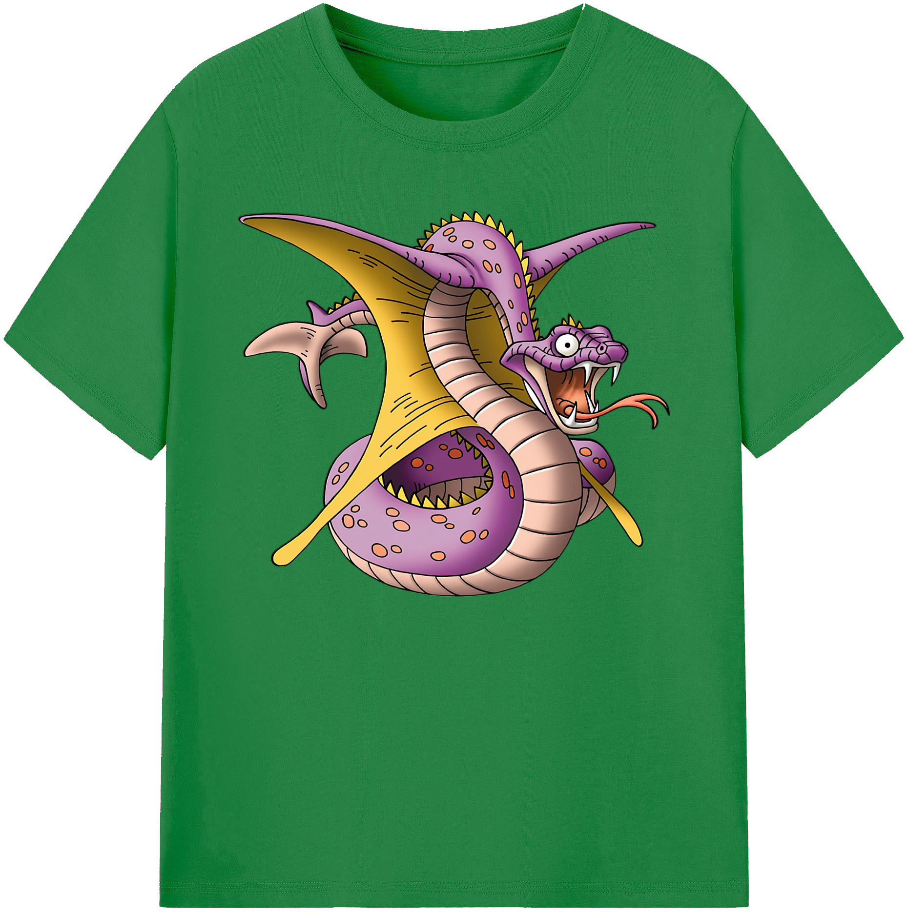 （画像用） ドラゴンクエスト Doragon Kuesuto Dragon Quest 綿100％ メンズ半袖Tシャツ｜肌触りやわらか＆通気性