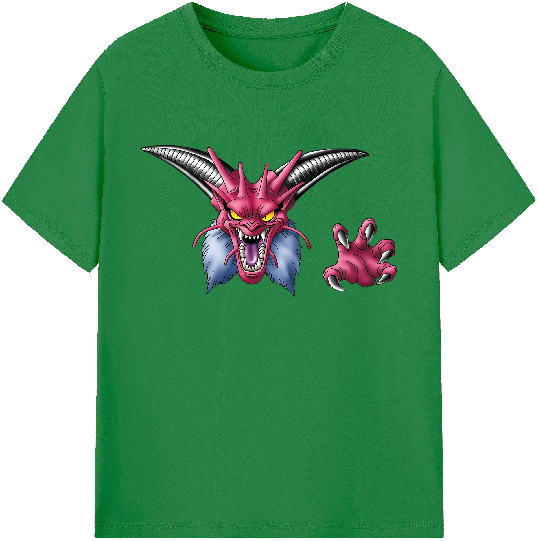 （画像用） ドラゴンクエスト Doragon Kuesuto Dragon Quest 綿100％ メンズ半袖Tシャツ｜肌触りやわらか＆通気性