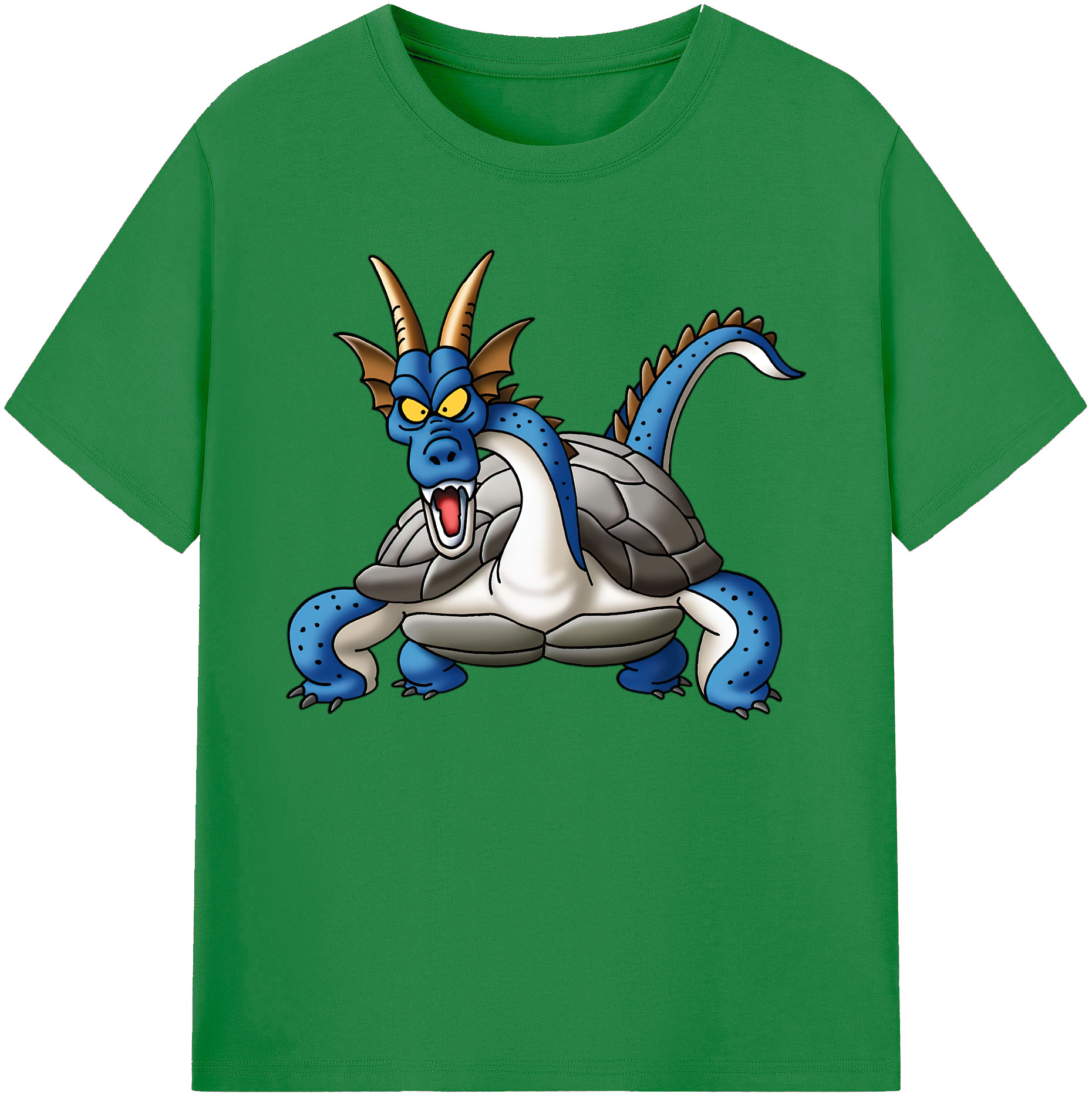 （画像用） ドラゴンクエスト Doragon Kuesuto Dragon Quest 綿100％ メンズ半袖Tシャツ｜肌触りやわらか＆通気性