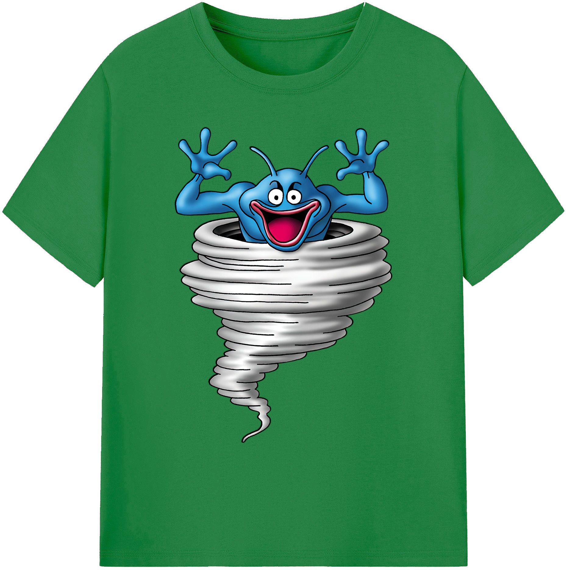 （画像用） ドラゴンクエスト Doragon Kuesuto Dragon Quest 綿100％ メンズ半袖Tシャツ｜肌触りやわらか＆通気性