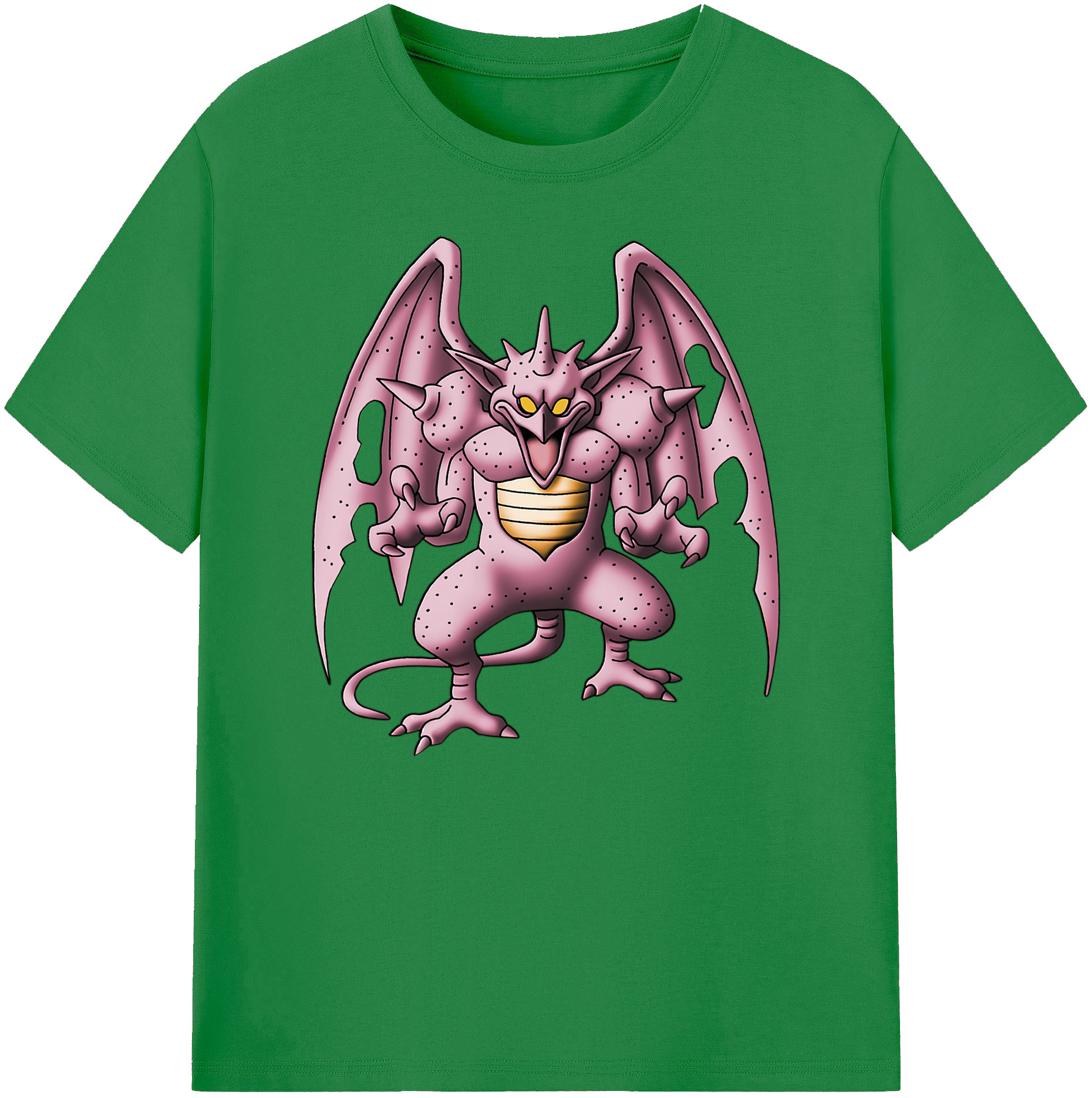 （画像用） ドラゴンクエスト Doragon Kuesuto Dragon Quest 綿100％ メンズ半袖Tシャツ｜肌触りやわらか＆通気性