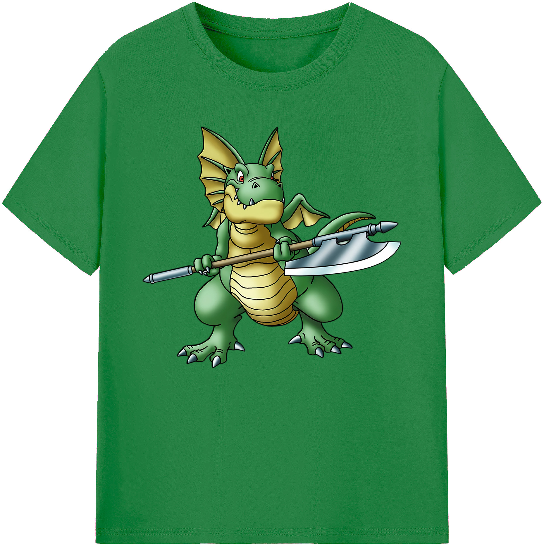 （画像用） ドラゴンクエスト Doragon Kuesuto Dragon Quest 綿100％ メンズ半袖Tシャツ｜肌触りやわらか＆通気性