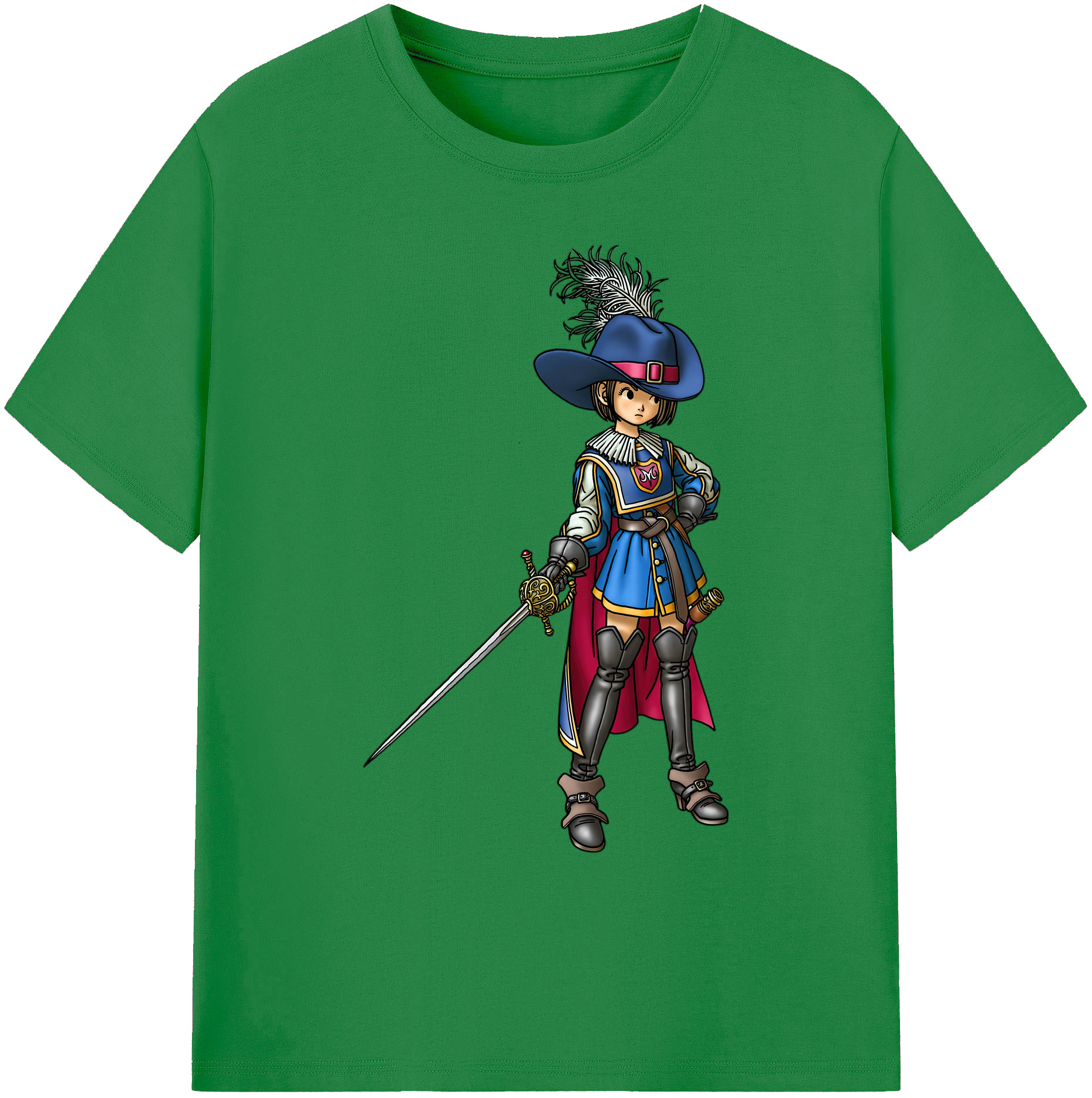 （画像用） ドラゴンクエスト Doragon Kuesuto Dragon Quest 綿100％ メンズ半袖Tシャツ｜肌触りやわらか＆通気性