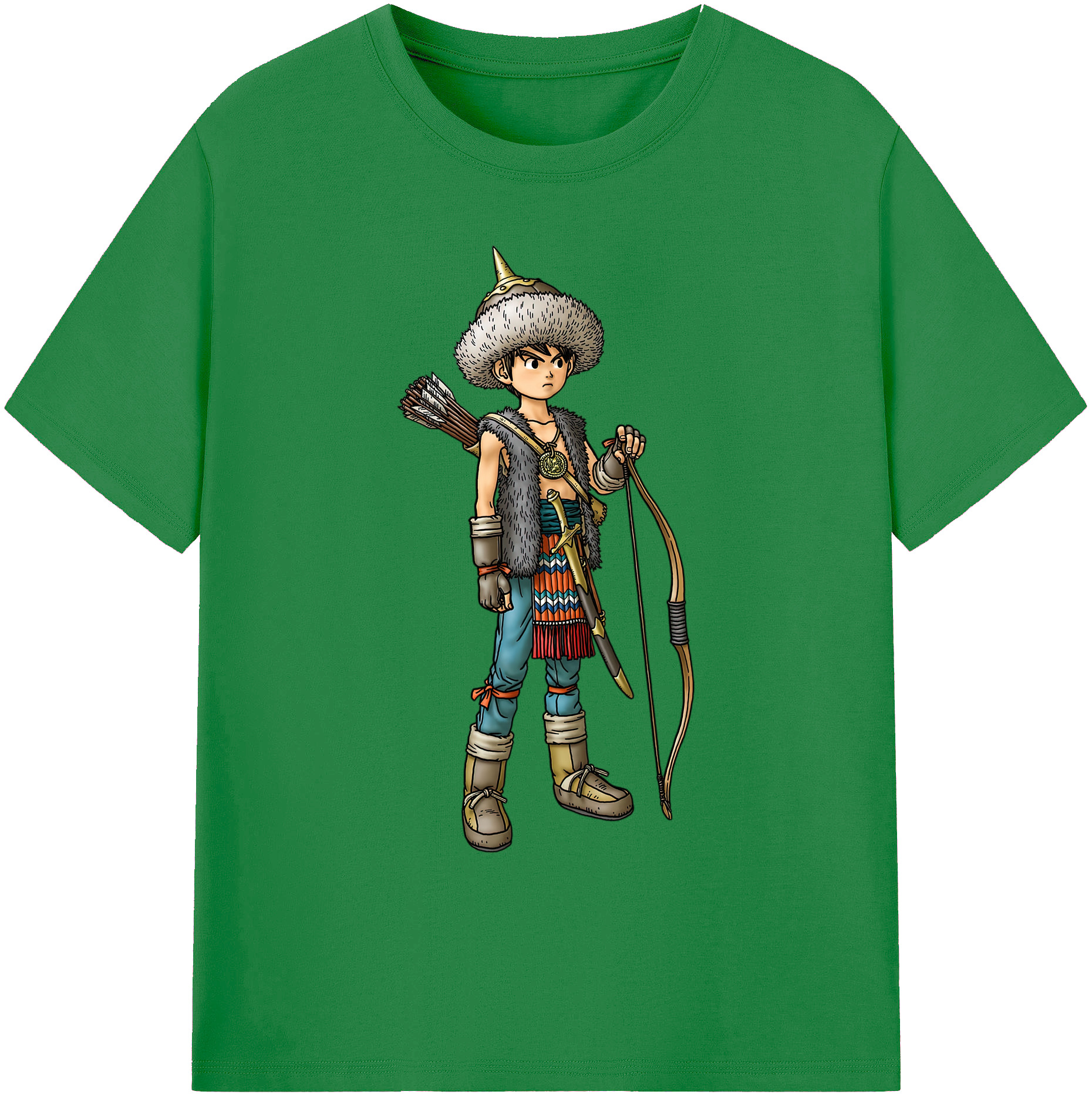 （画像用） ドラゴンクエスト Doragon Kuesuto Dragon Quest 綿100％ メンズ半袖Tシャツ｜肌触りやわらか＆通気性