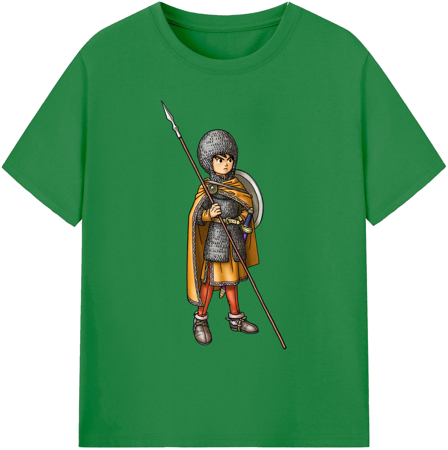 （画像用） ドラゴンクエスト Doragon Kuesuto Dragon Quest 綿100％ メンズ半袖Tシャツ｜肌触りやわらか＆通気性