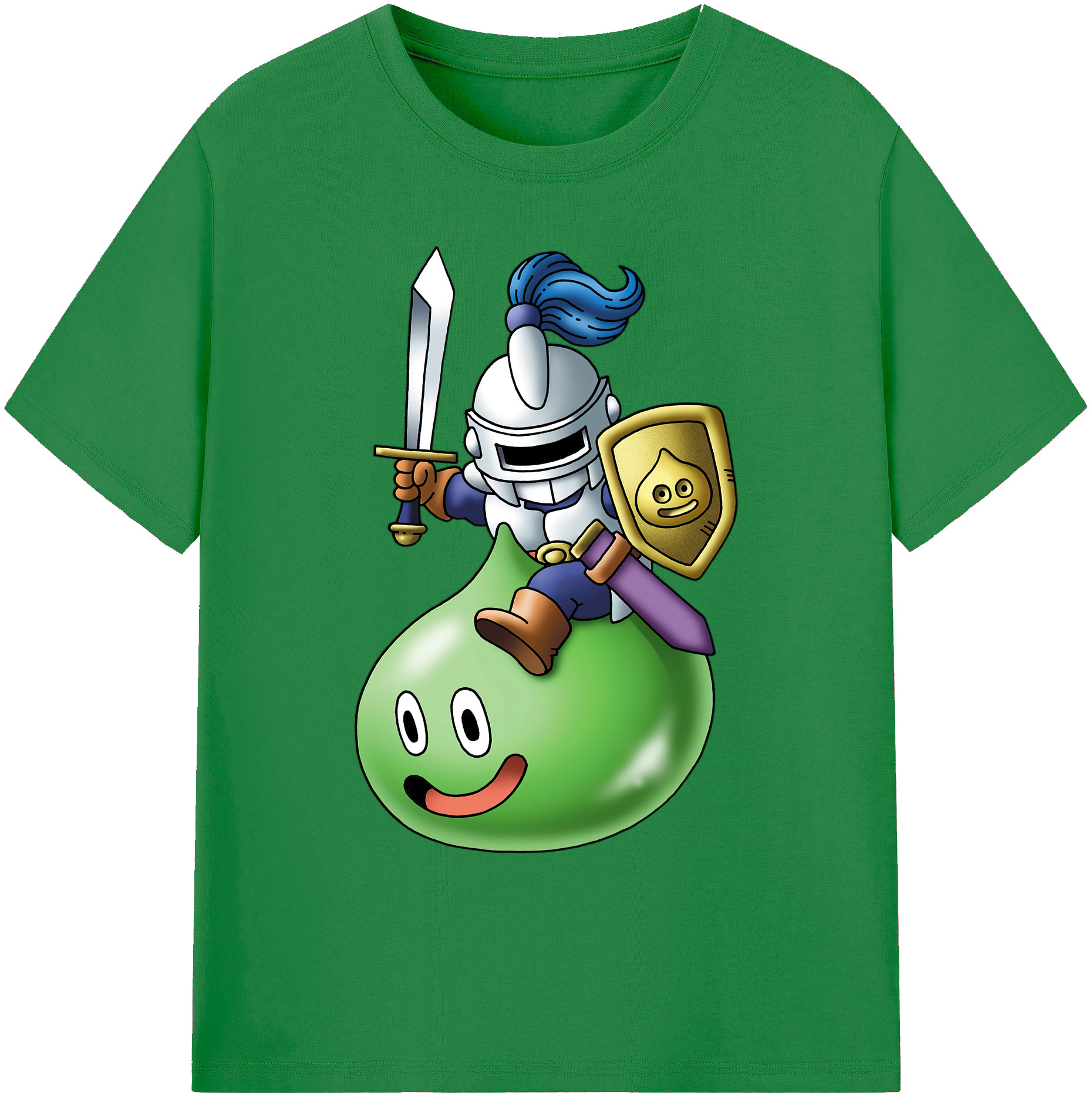 （画像用） ドラゴンクエスト Doragon Kuesuto Dragon Quest 綿100％ メンズ半袖Tシャツ｜肌触りやわらか＆通気性