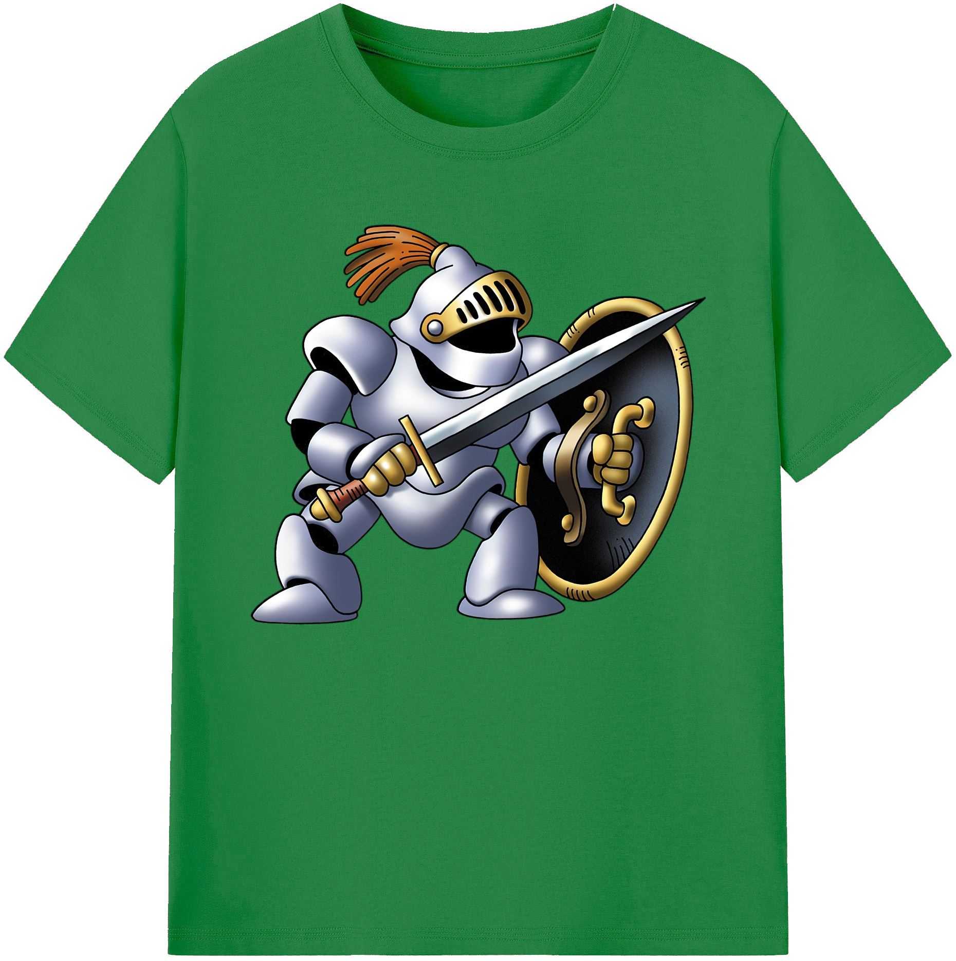 （画像用） ドラゴンクエスト Doragon Kuesuto Dragon Quest 綿100％ メンズ半袖Tシャツ｜肌触りやわらか＆通気性