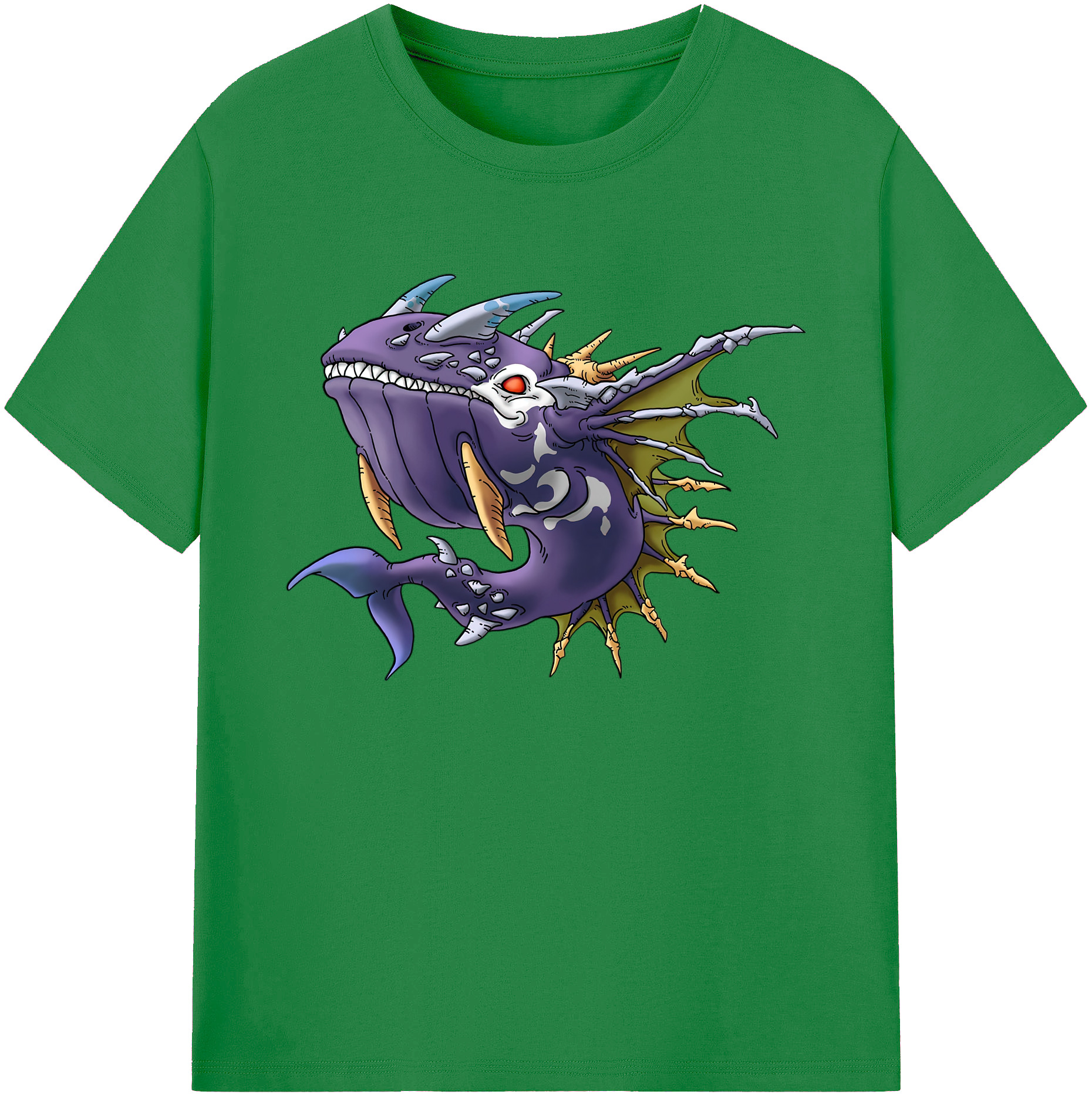 （画像用） ドラゴンクエスト Doragon Kuesuto Dragon Quest 綿100％ メンズ半袖Tシャツ｜肌触りやわらか＆通気性