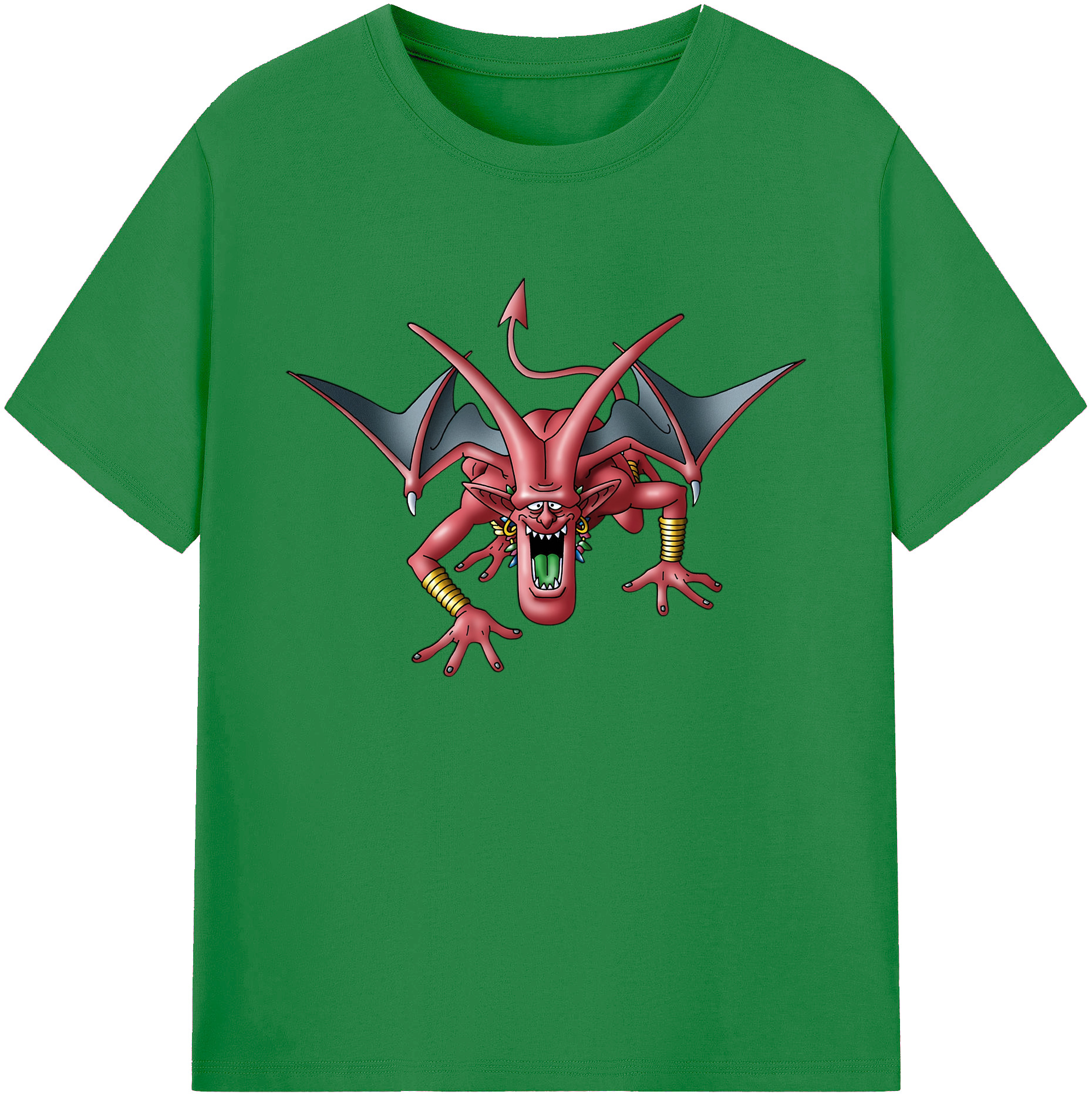 （画像用） ドラゴンクエスト Doragon Kuesuto Dragon Quest 綿100％ メンズ半袖Tシャツ｜肌触りやわらか＆通気性
