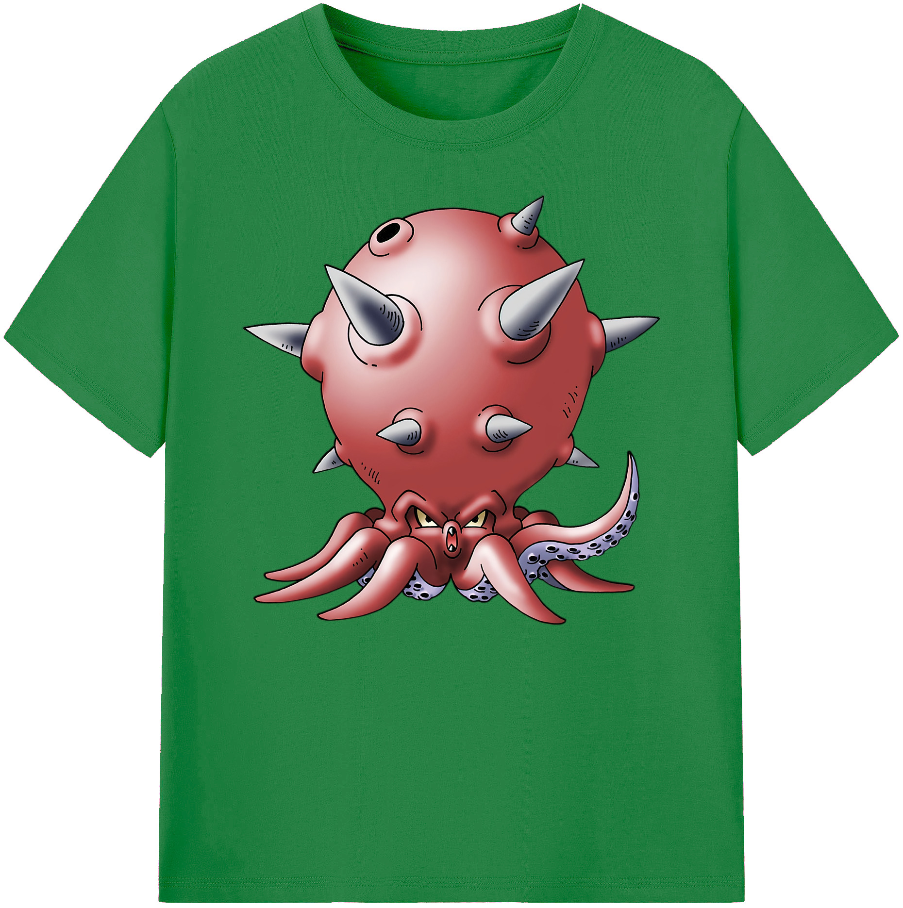 （画像用） ドラゴンクエスト Doragon Kuesuto Dragon Quest 綿100％ メンズ半袖Tシャツ｜肌触りやわらか＆通気性
