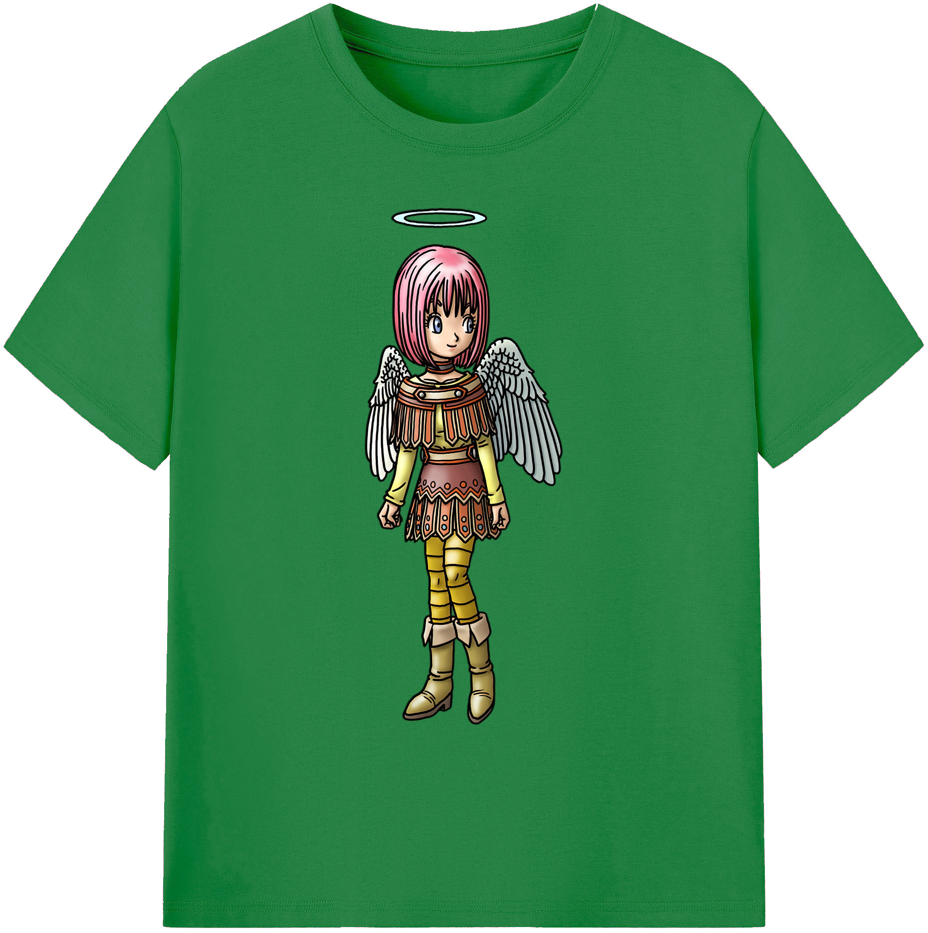 （画像用） ドラゴンクエスト Doragon Kuesuto Dragon Quest 綿100％ メンズ半袖Tシャツ｜肌触りやわらか＆通気性