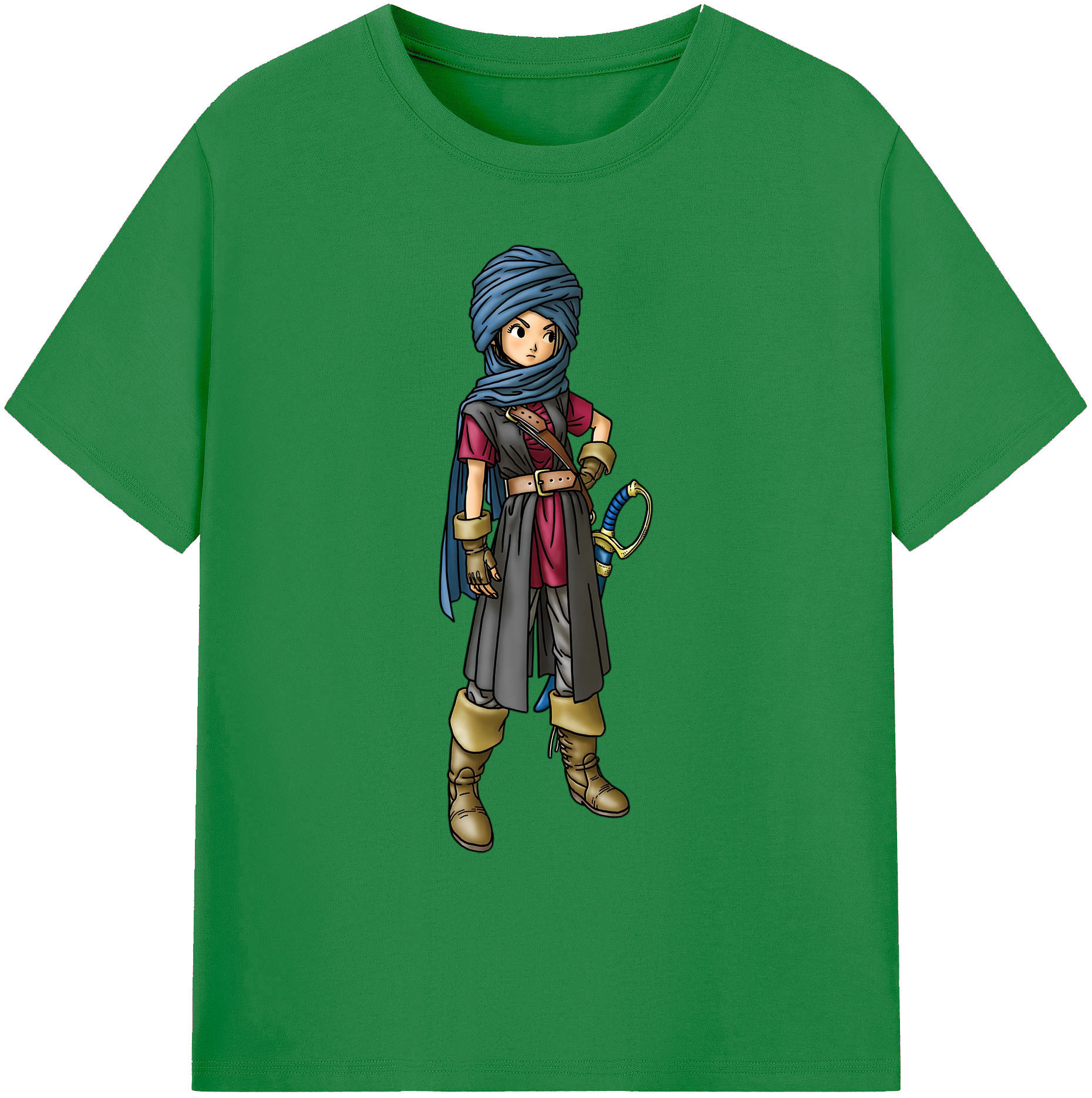 （画像用） ドラゴンクエスト Doragon Kuesuto Dragon Quest 綿100％ メンズ半袖Tシャツ｜肌触りやわらか＆通気性