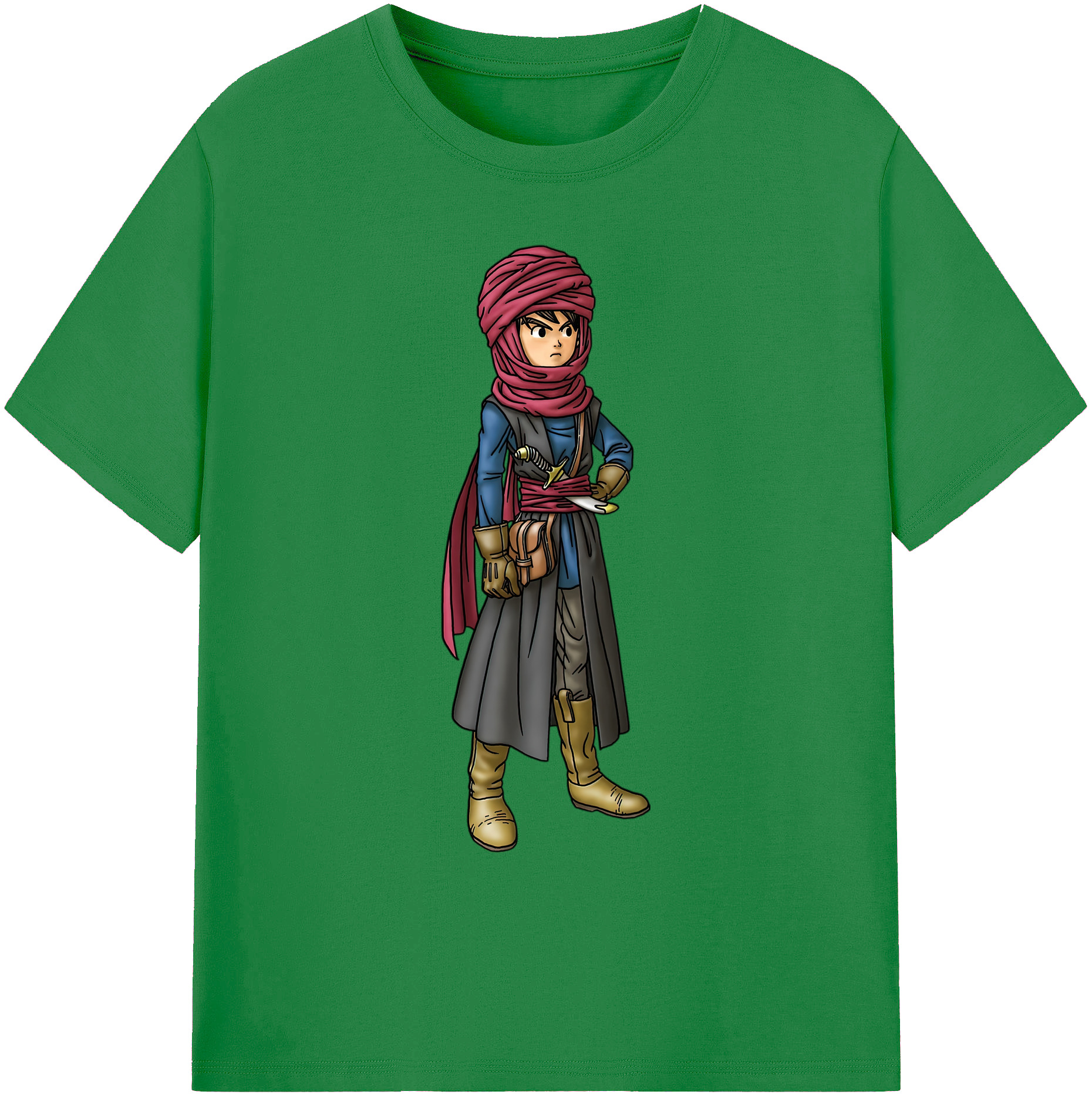（画像用） ドラゴンクエスト Doragon Kuesuto Dragon Quest 綿100％ メンズ半袖Tシャツ｜肌触りやわらか＆通気性