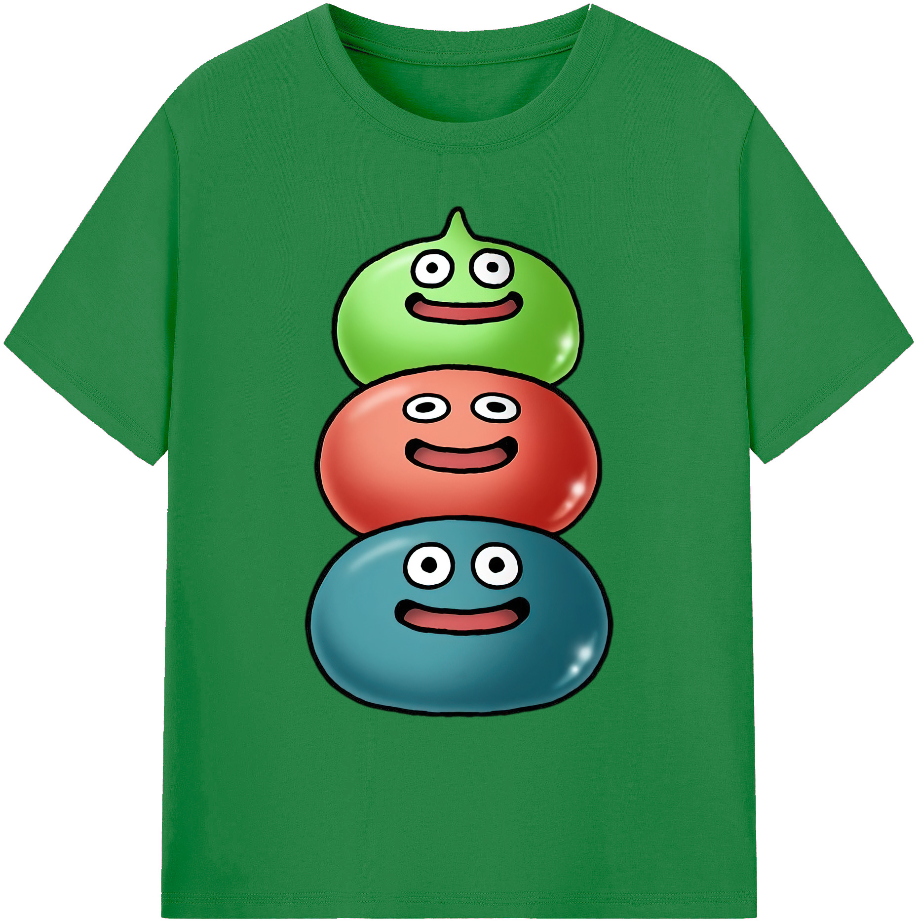 （画像用） ドラゴンクエスト Doragon Kuesuto Dragon Quest 綿100％ メンズ半袖Tシャツ｜肌触りやわらか＆通気性