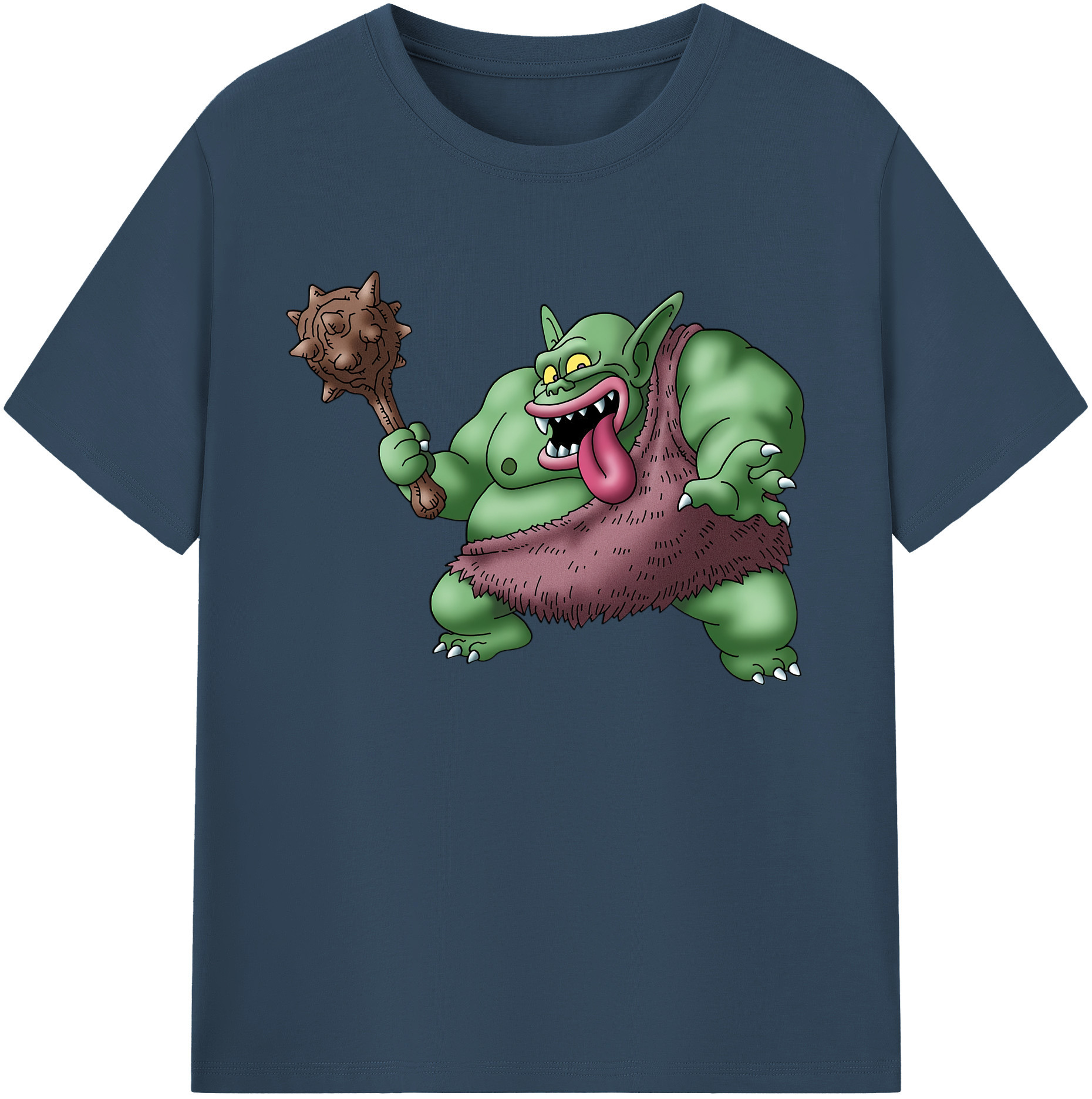（画像用） ドラゴンクエスト Doragon Kuesuto Dragon Quest 綿100％ メンズ半袖Tシャツ｜肌触りやわらか＆通気性