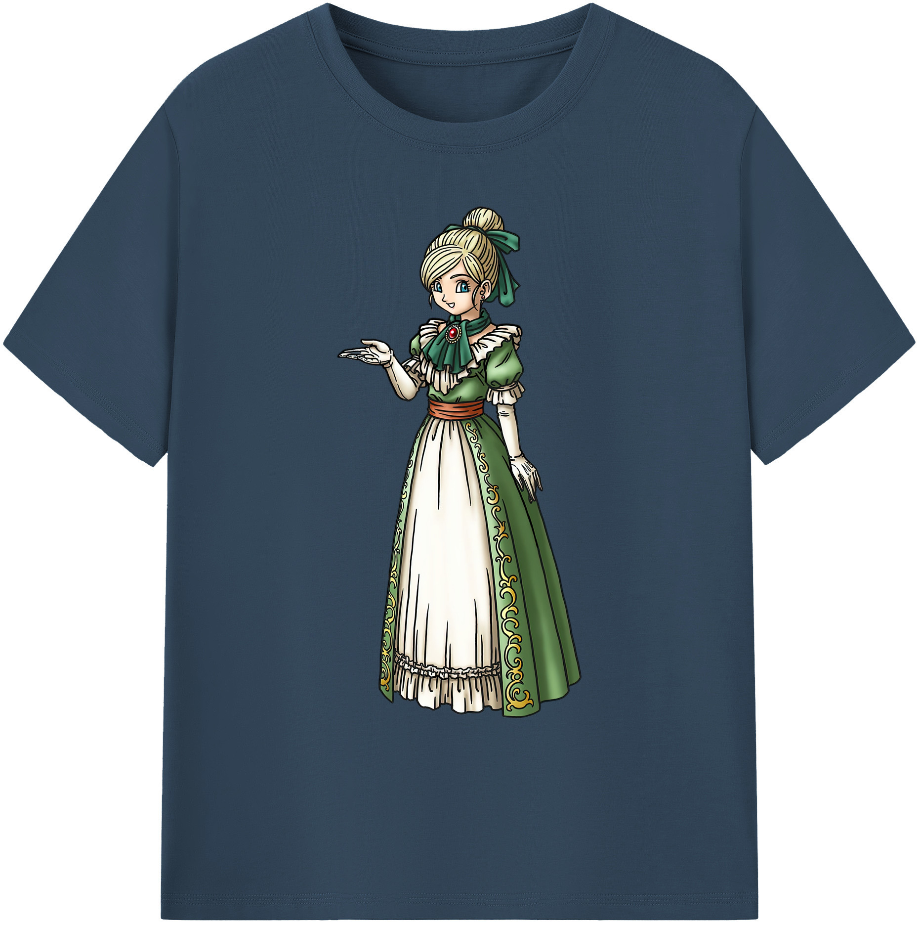 （画像用） ドラゴンクエスト Doragon Kuesuto Dragon Quest 綿100％ メンズ半袖Tシャツ｜肌触りやわらか＆通気性