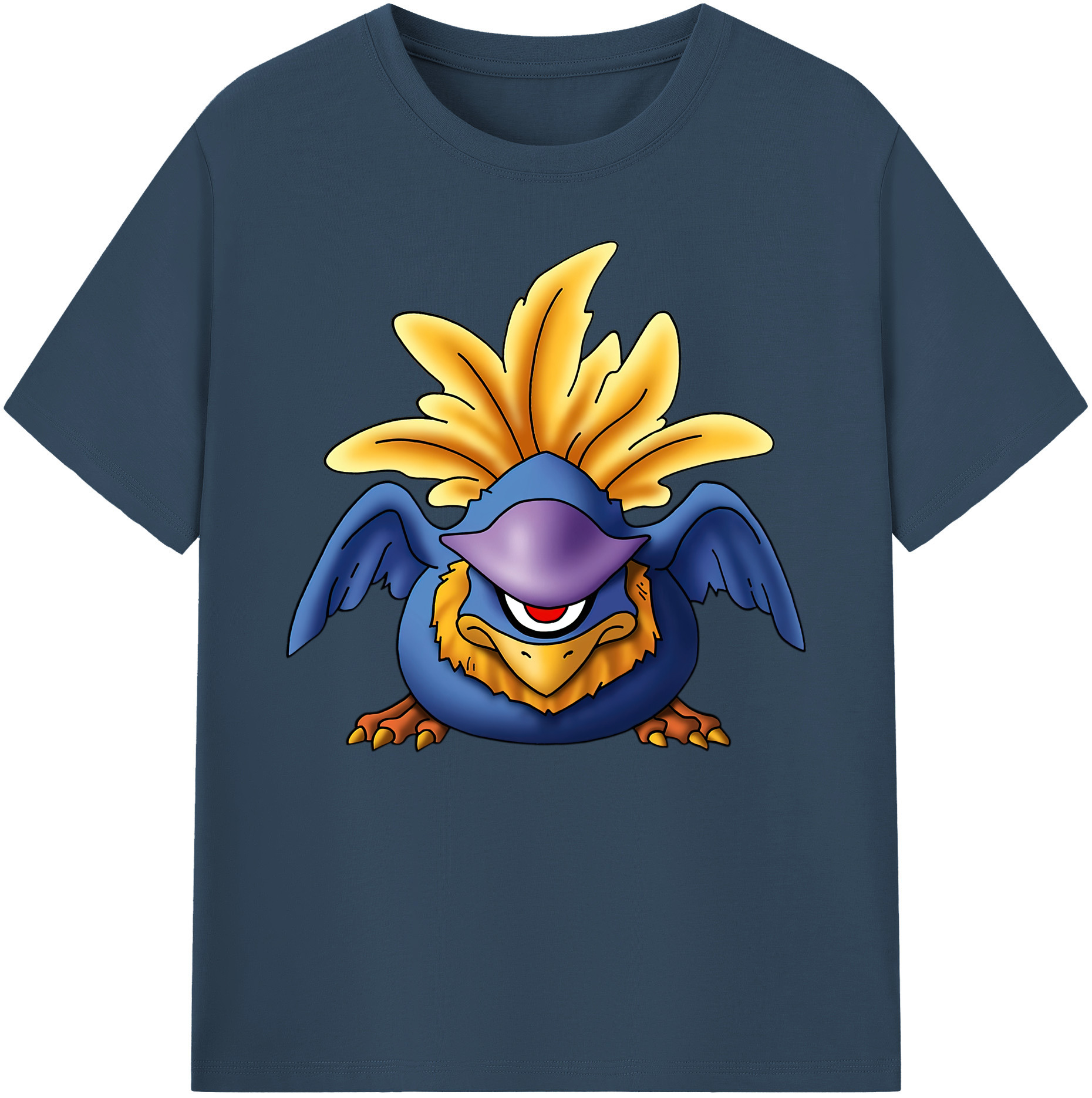 （画像用） ドラゴンクエスト Doragon Kuesuto Dragon Quest 綿100％ メンズ半袖Tシャツ｜肌触りやわらか＆通気性