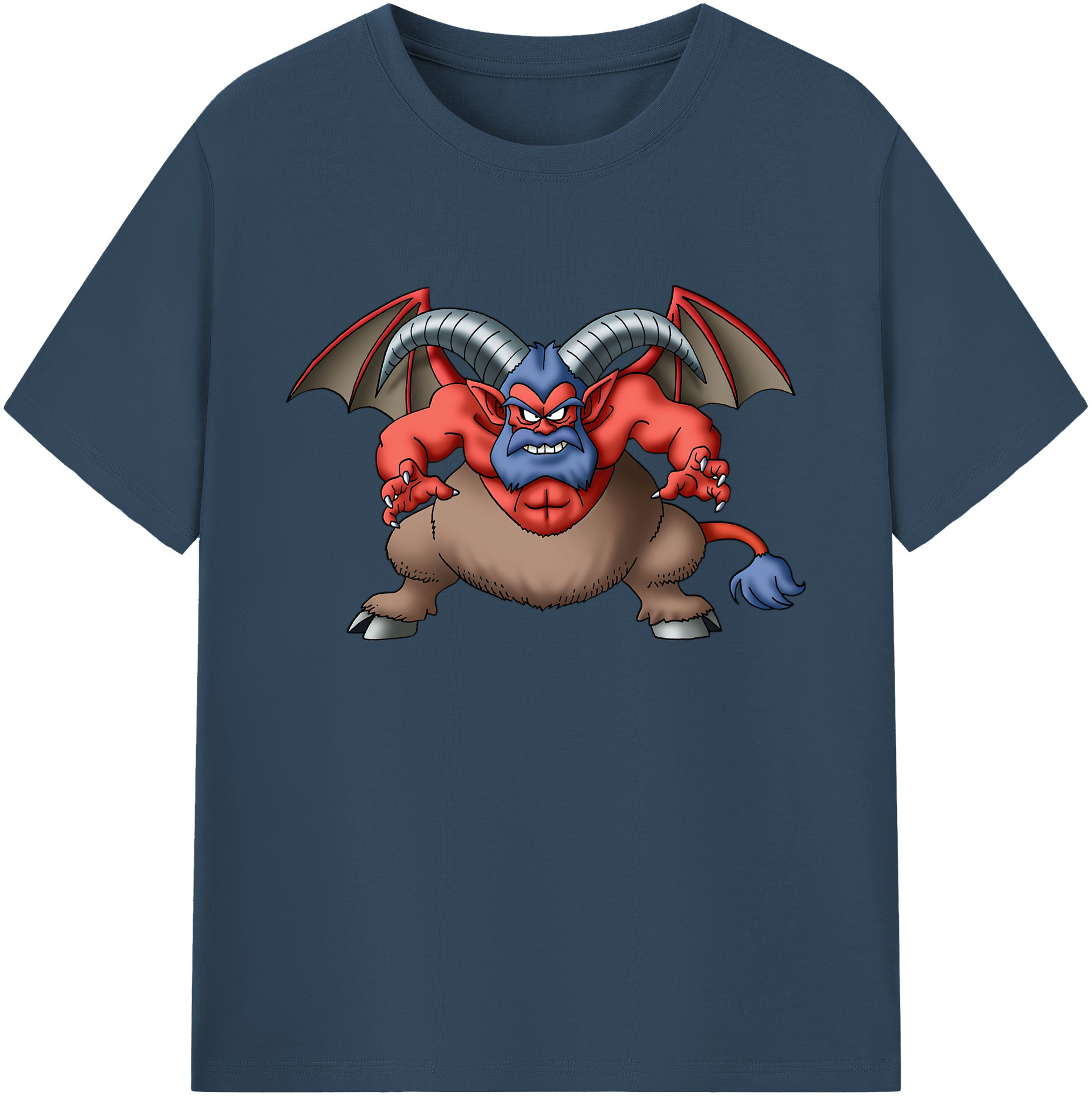 （画像用） ドラゴンクエスト Doragon Kuesuto Dragon Quest 綿100％ メンズ半袖Tシャツ｜肌触りやわらか＆通気性