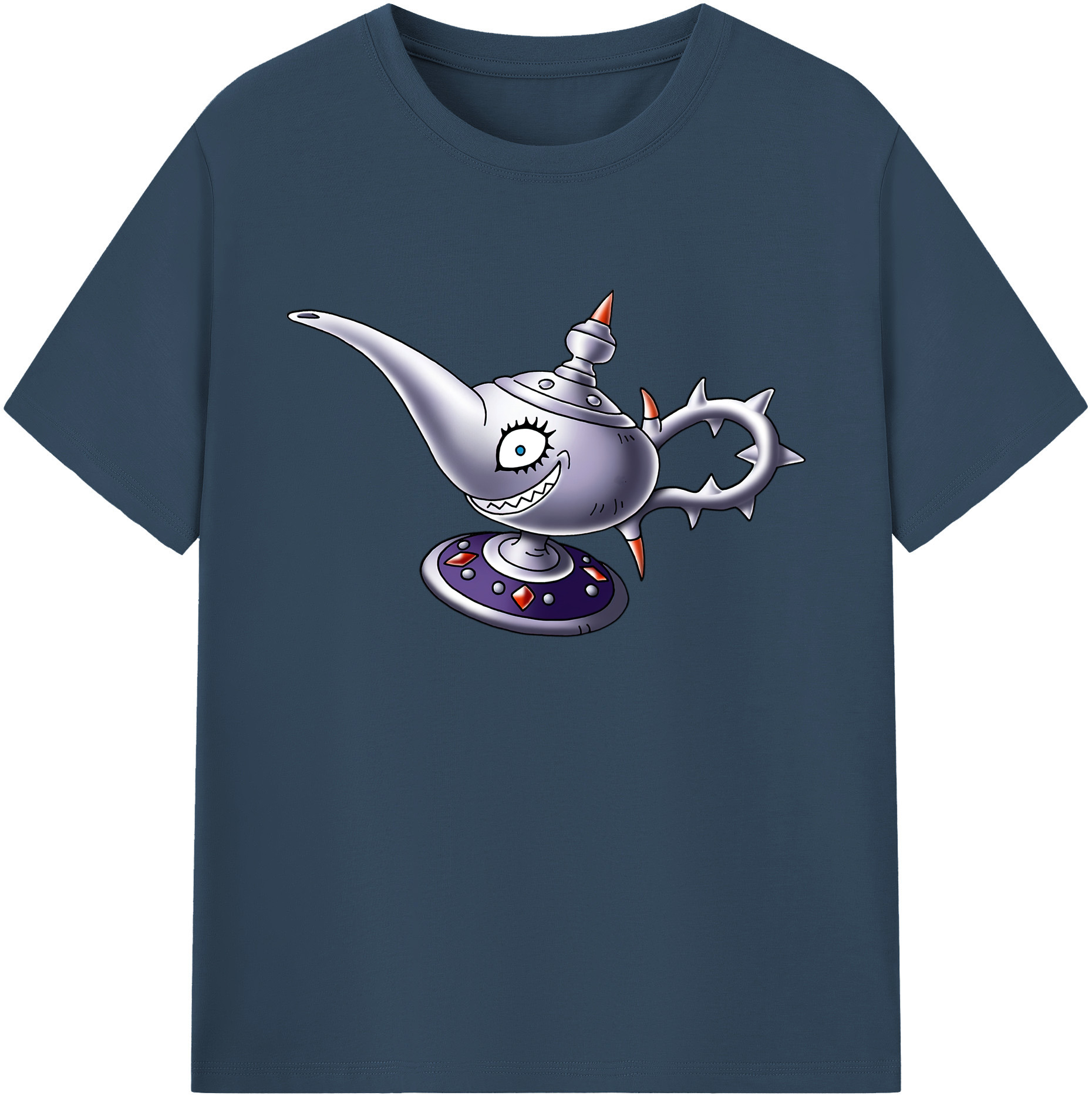 （画像用） ドラゴンクエスト Doragon Kuesuto Dragon Quest 綿100％ メンズ半袖Tシャツ｜肌触りやわらか＆通気性