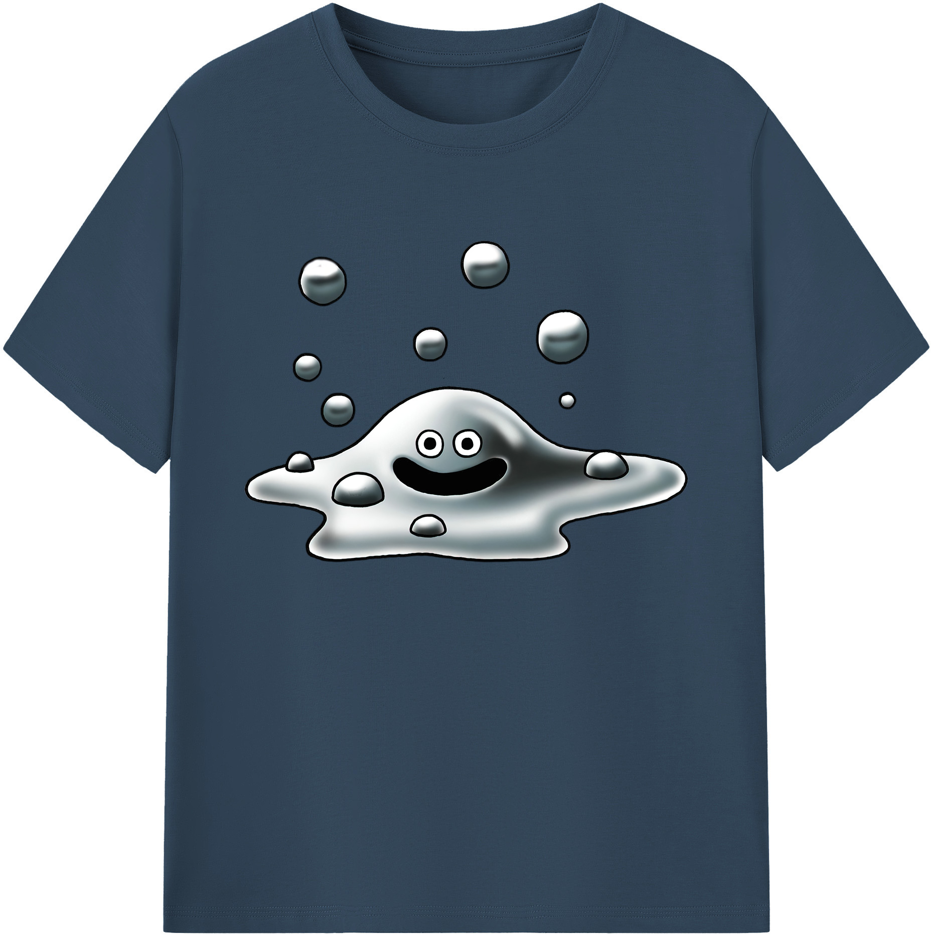 （画像用） ドラゴンクエスト Doragon Kuesuto Dragon Quest 綿100％ メンズ半袖Tシャツ｜肌触りやわらか＆通気性