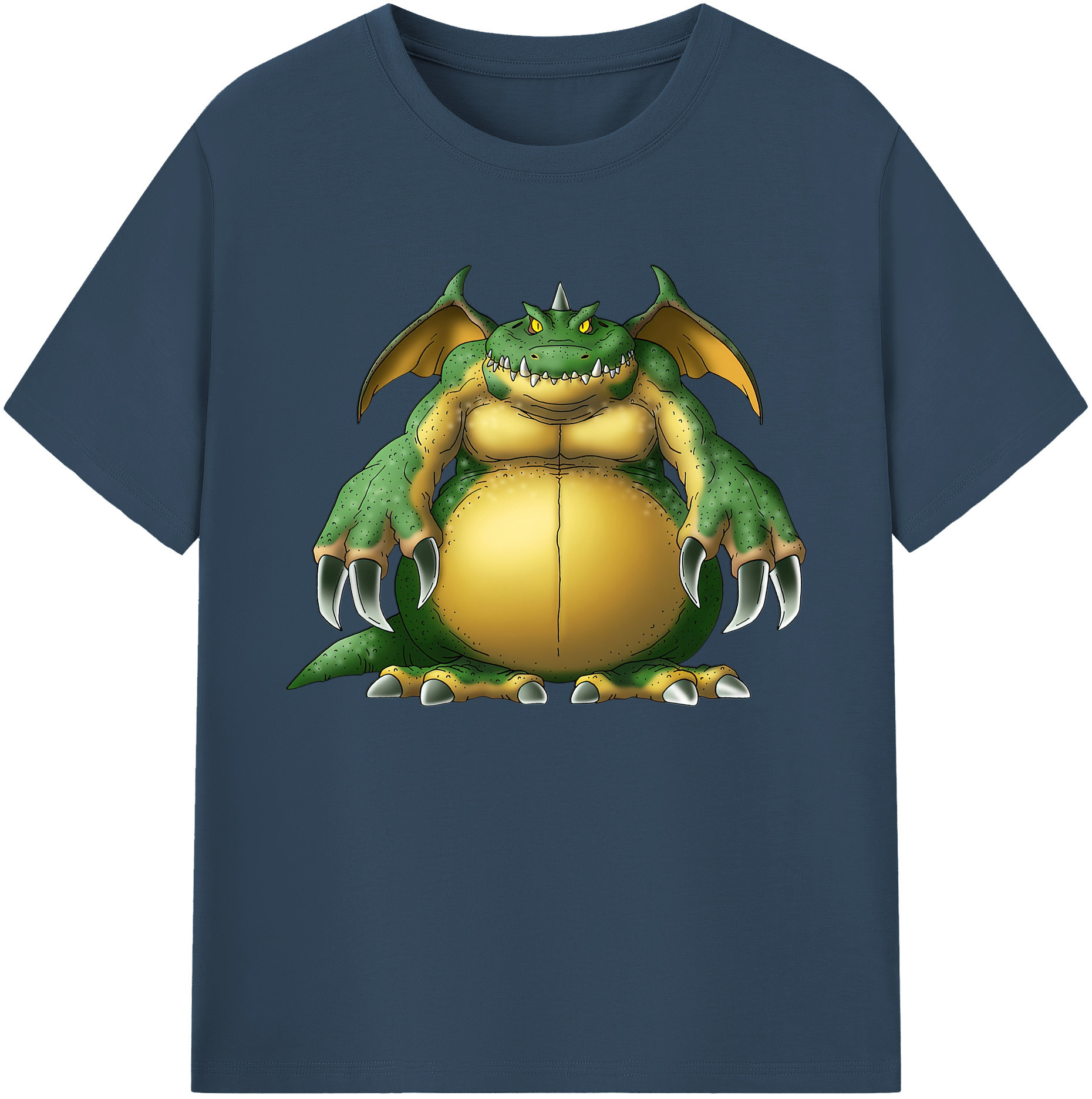 （画像用） ドラゴンクエスト Doragon Kuesuto Dragon Quest 綿100％ メンズ半袖Tシャツ｜肌触りやわらか＆通気性