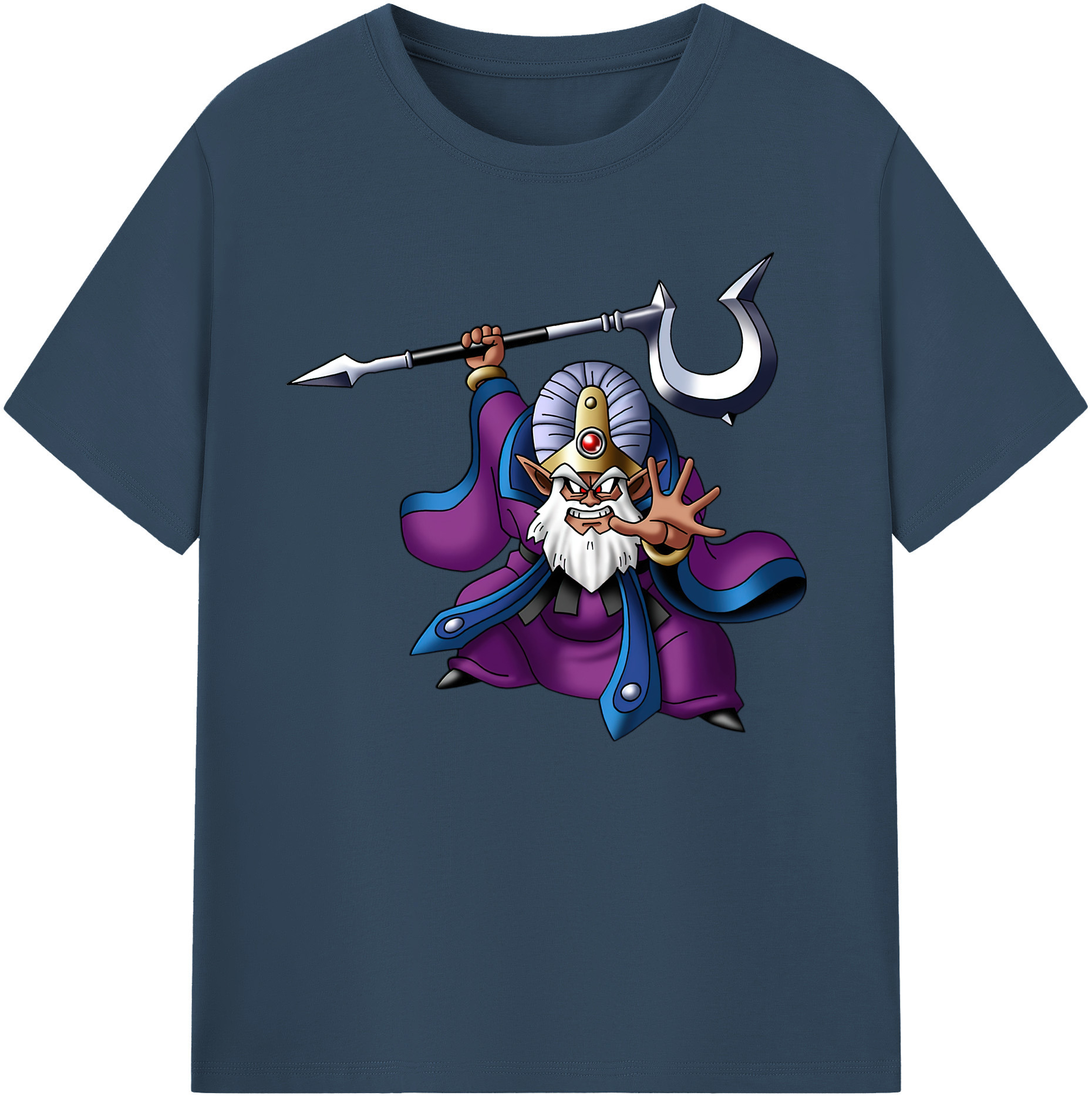 （画像用） ドラゴンクエスト Doragon Kuesuto Dragon Quest 綿100％ メンズ半袖Tシャツ｜肌触りやわらか＆通気性
