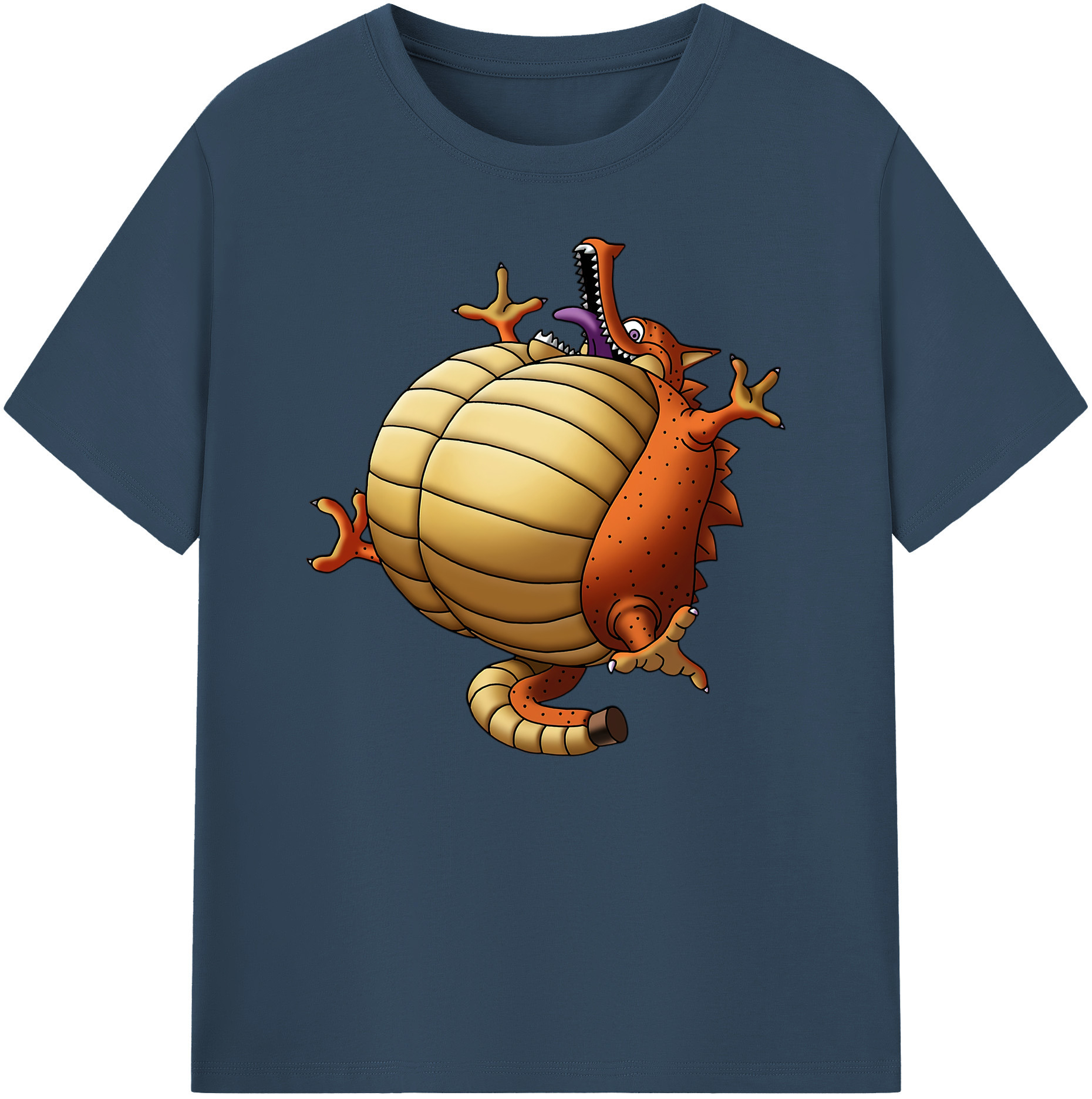 （画像用） ドラゴンクエスト Doragon Kuesuto Dragon Quest 綿100％ メンズ半袖Tシャツ｜肌触りやわらか＆通気性