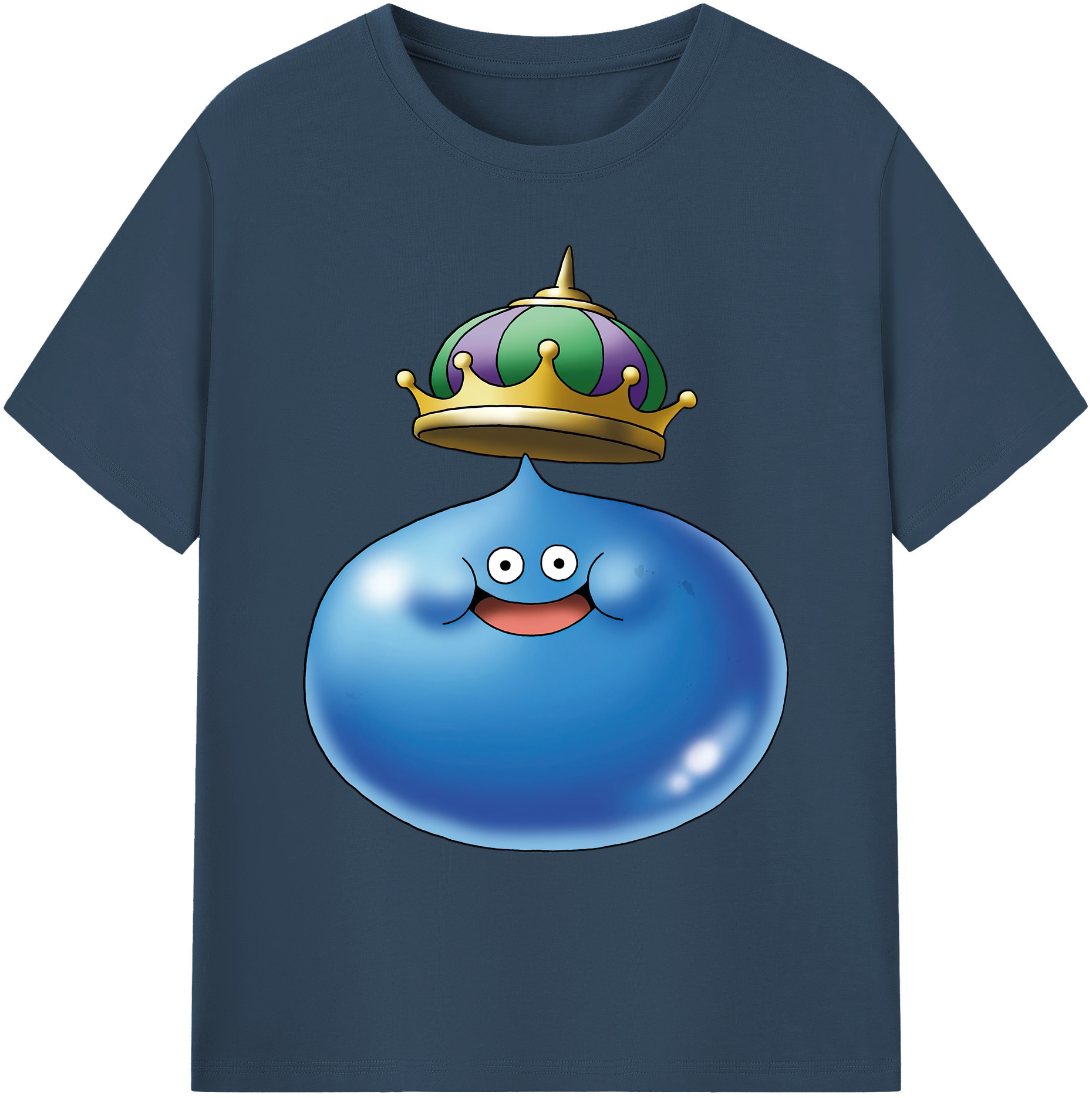（画像用） ドラゴンクエスト Doragon Kuesuto Dragon Quest 綿100％ メンズ半袖Tシャツ｜肌触りやわらか＆通気性