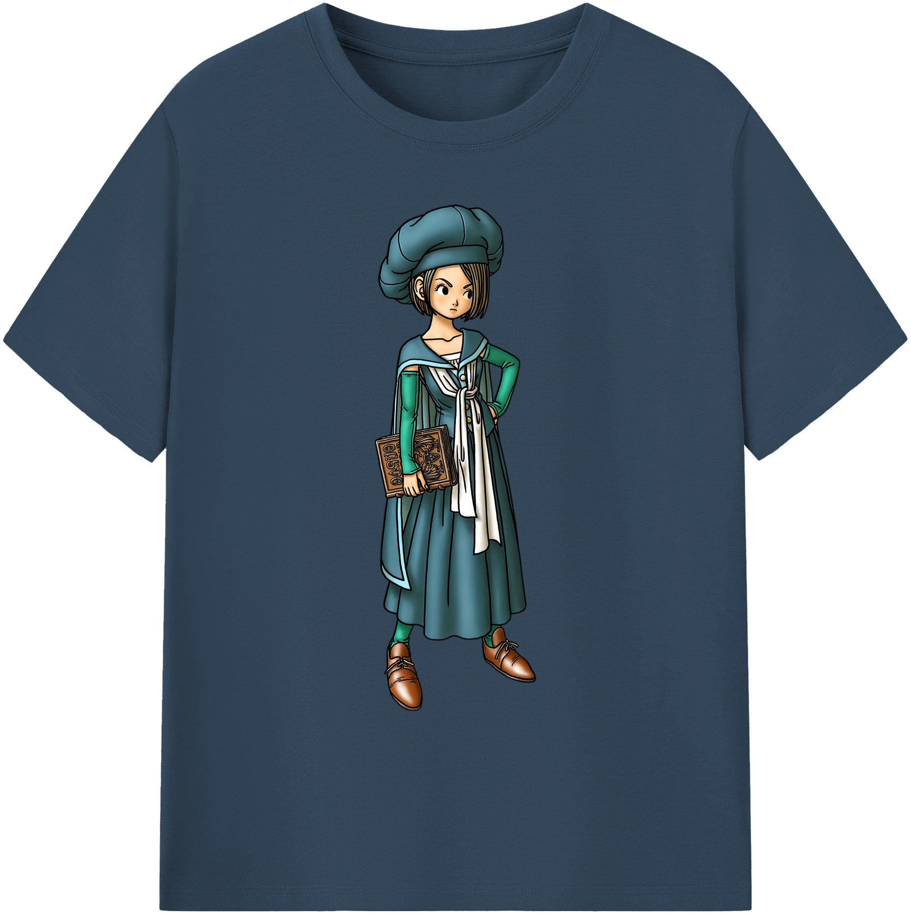 （画像用） ドラゴンクエスト Doragon Kuesuto Dragon Quest 綿100％ メンズ半袖Tシャツ｜肌触りやわらか＆通気性