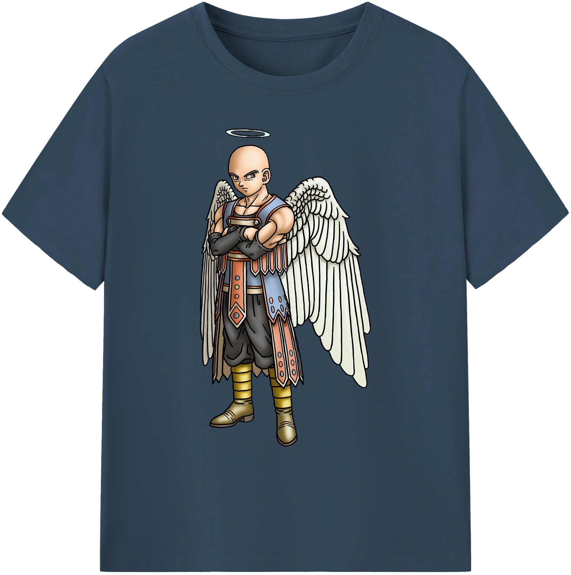（画像用） ドラゴンクエスト Doragon Kuesuto Dragon Quest 綿100％ メンズ半袖Tシャツ｜肌触りやわらか＆通気性