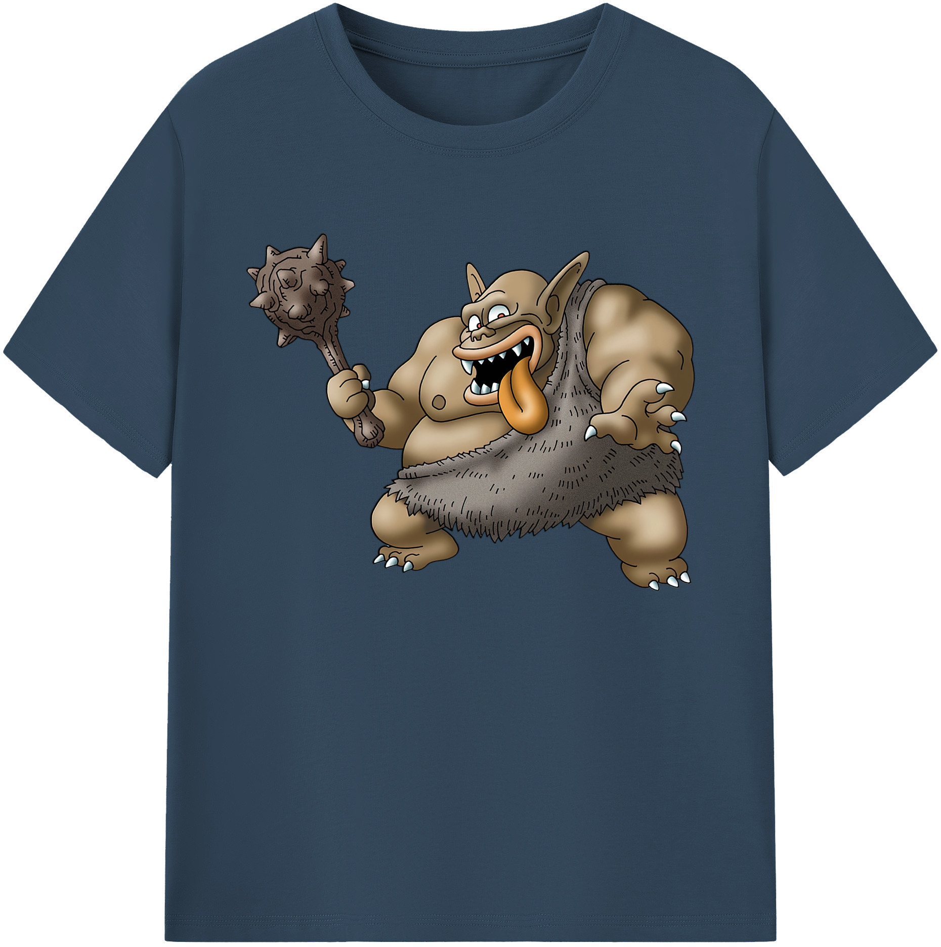 （画像用） ドラゴンクエスト Doragon Kuesuto Dragon Quest 綿100％ メンズ半袖Tシャツ｜肌触りやわらか＆通気性