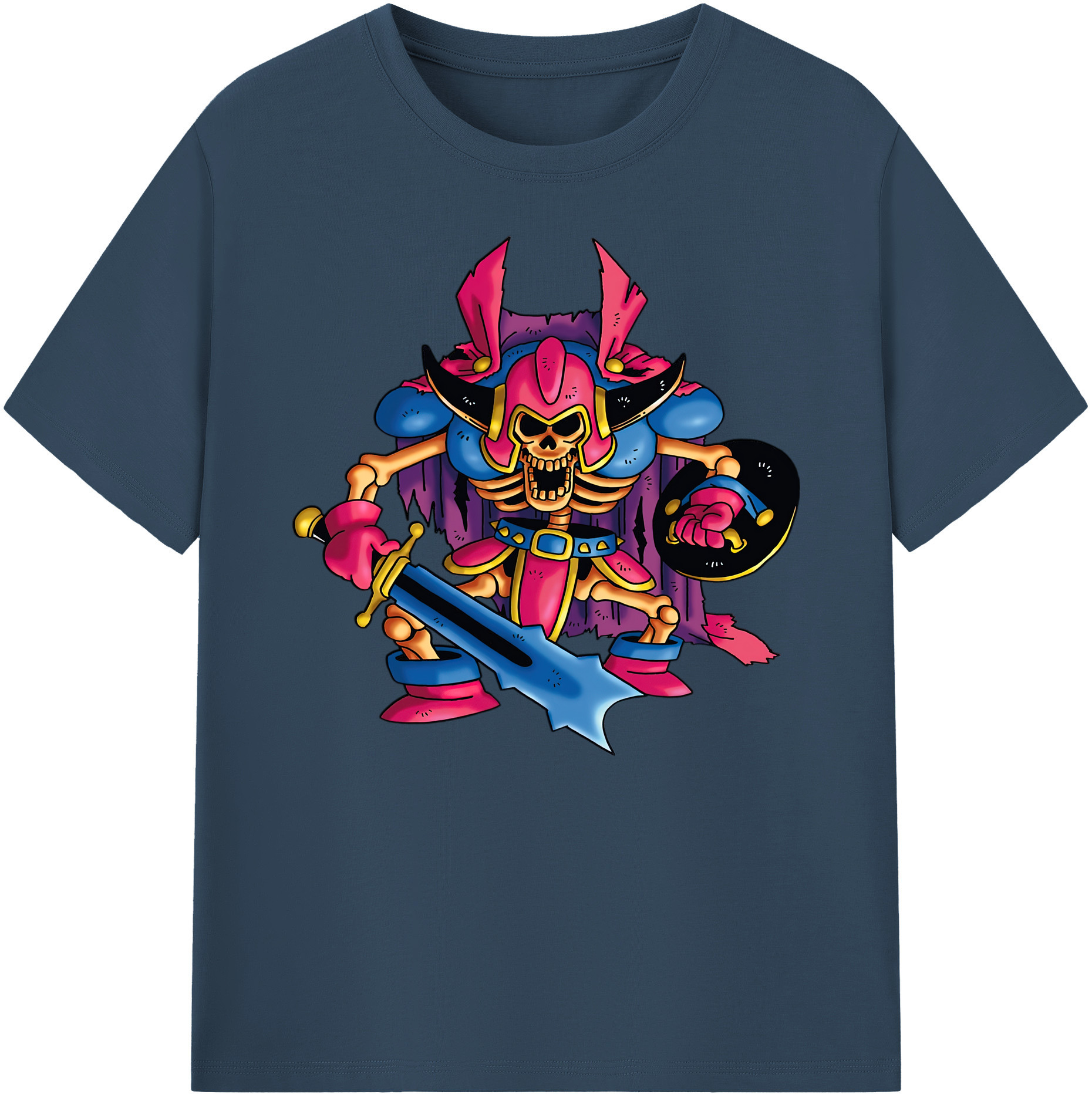 （画像用） ドラゴンクエスト Doragon Kuesuto Dragon Quest 綿100％ メンズ半袖Tシャツ｜肌触りやわらか＆通気性
