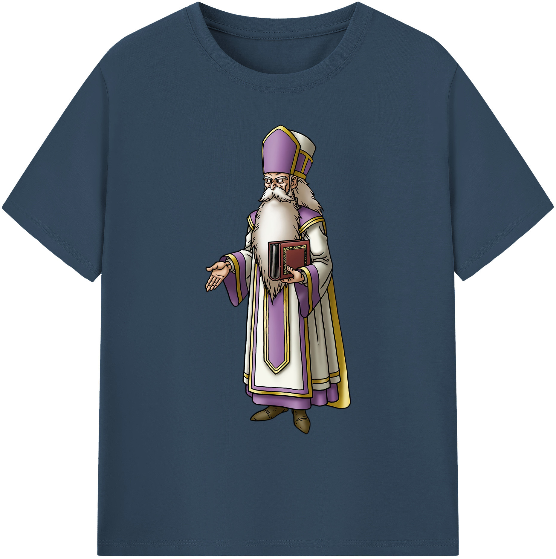 （画像用） ドラゴンクエスト Doragon Kuesuto Dragon Quest 綿100％ メンズ半袖Tシャツ｜肌触りやわらか＆通気性