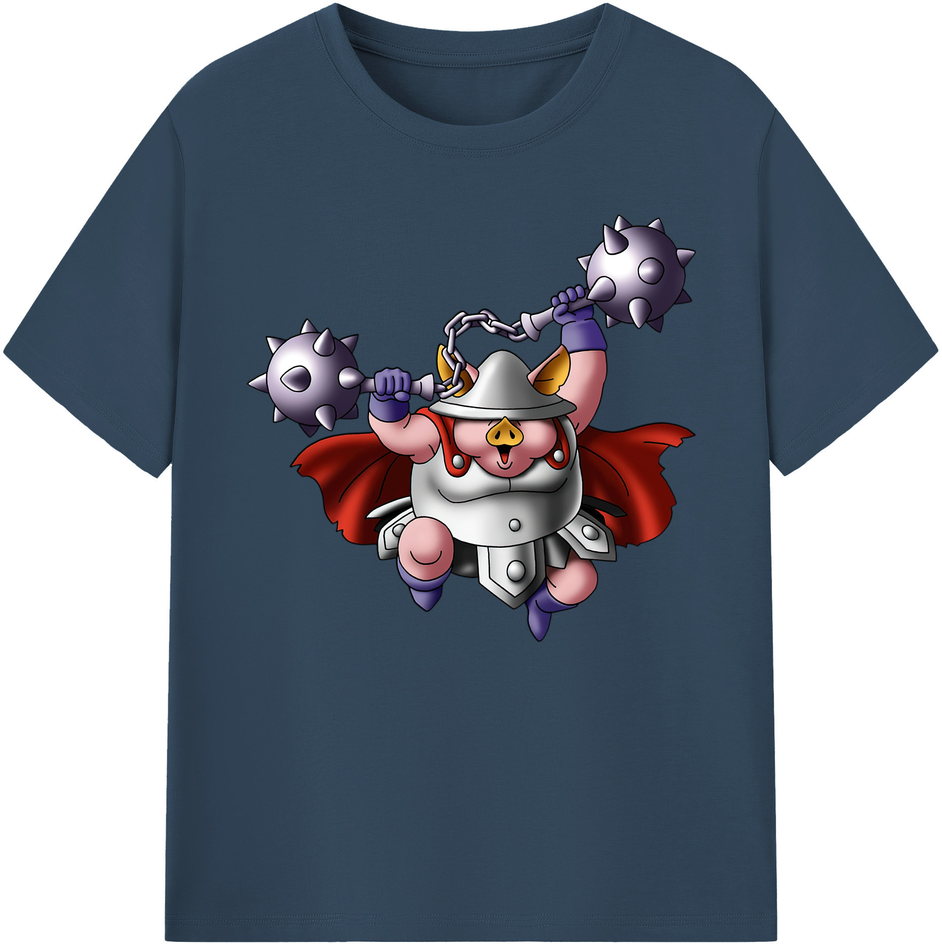 （画像用） ドラゴンクエスト Doragon Kuesuto Dragon Quest 綿100％ メンズ半袖Tシャツ｜肌触りやわらか＆通気性