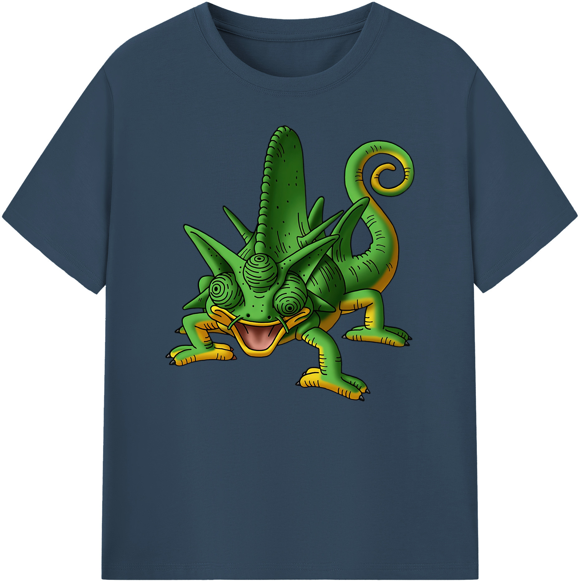 （画像用） ドラゴンクエスト Doragon Kuesuto Dragon Quest 綿100％ メンズ半袖Tシャツ｜肌触りやわらか＆通気性