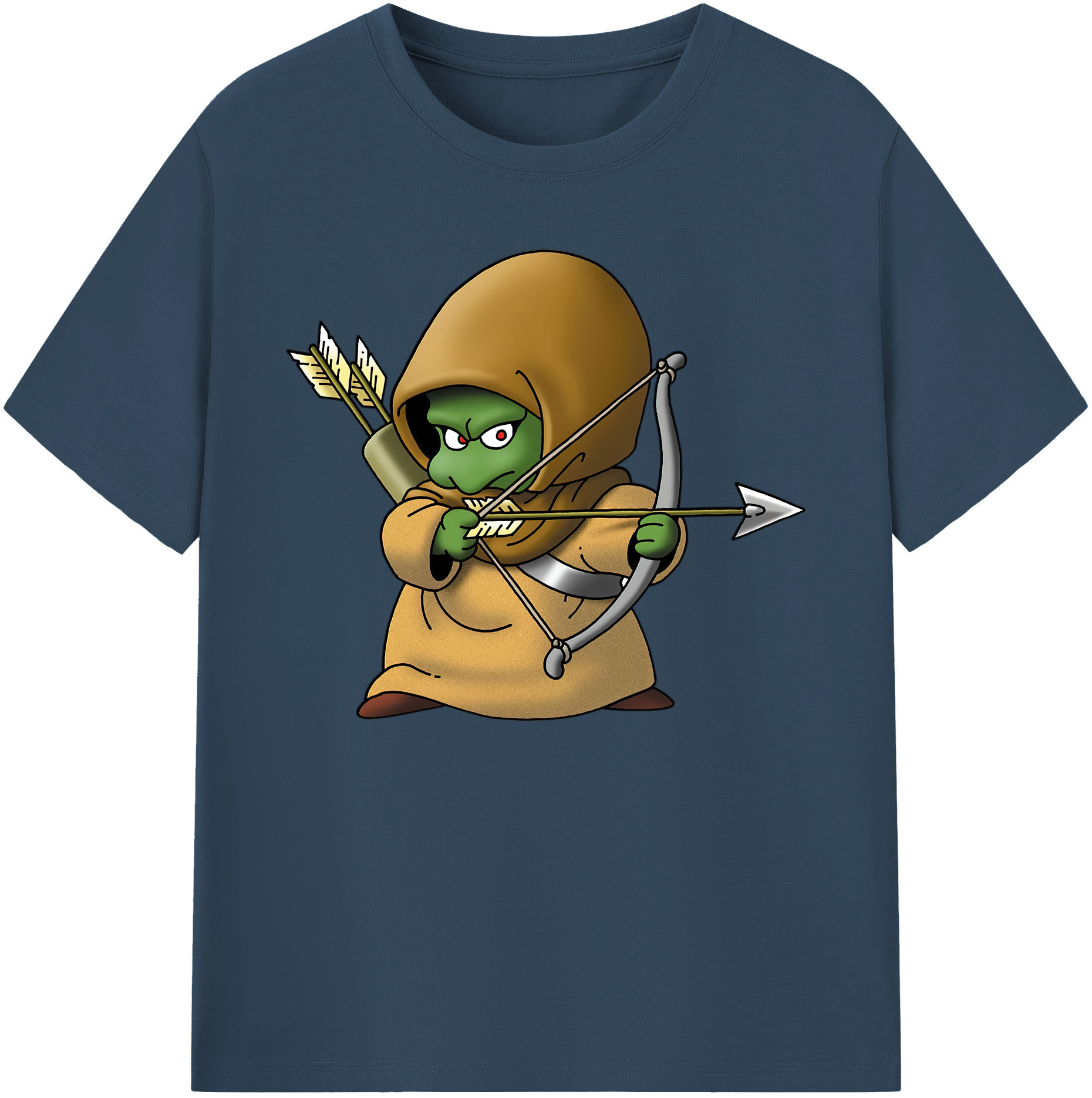 （画像用） ドラゴンクエスト Doragon Kuesuto Dragon Quest 綿100％ メンズ半袖Tシャツ｜肌触りやわらか＆通気性