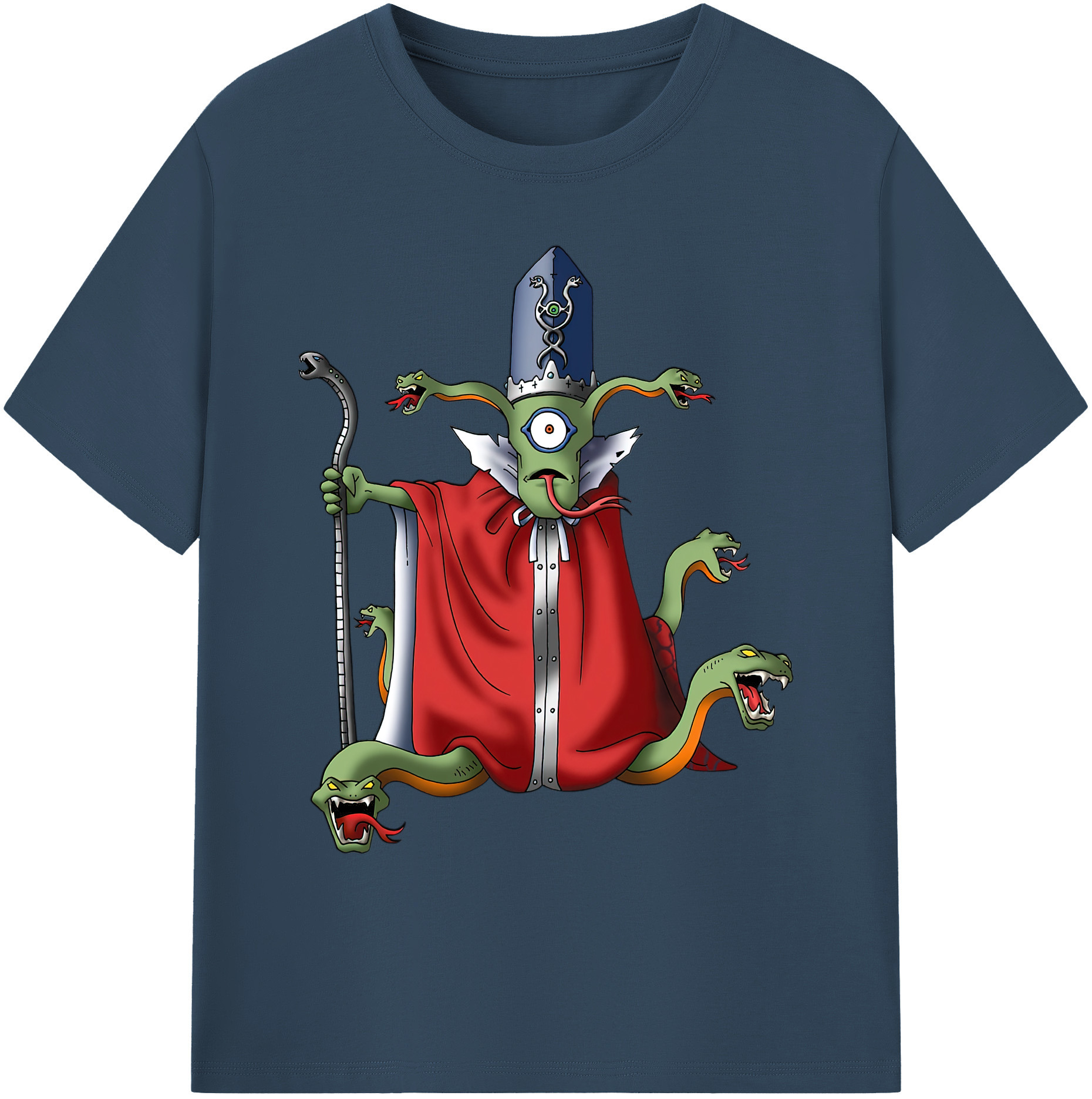 （画像用） ドラゴンクエスト Doragon Kuesuto Dragon Quest 綿100％ メンズ半袖Tシャツ｜肌触りやわらか＆通気性